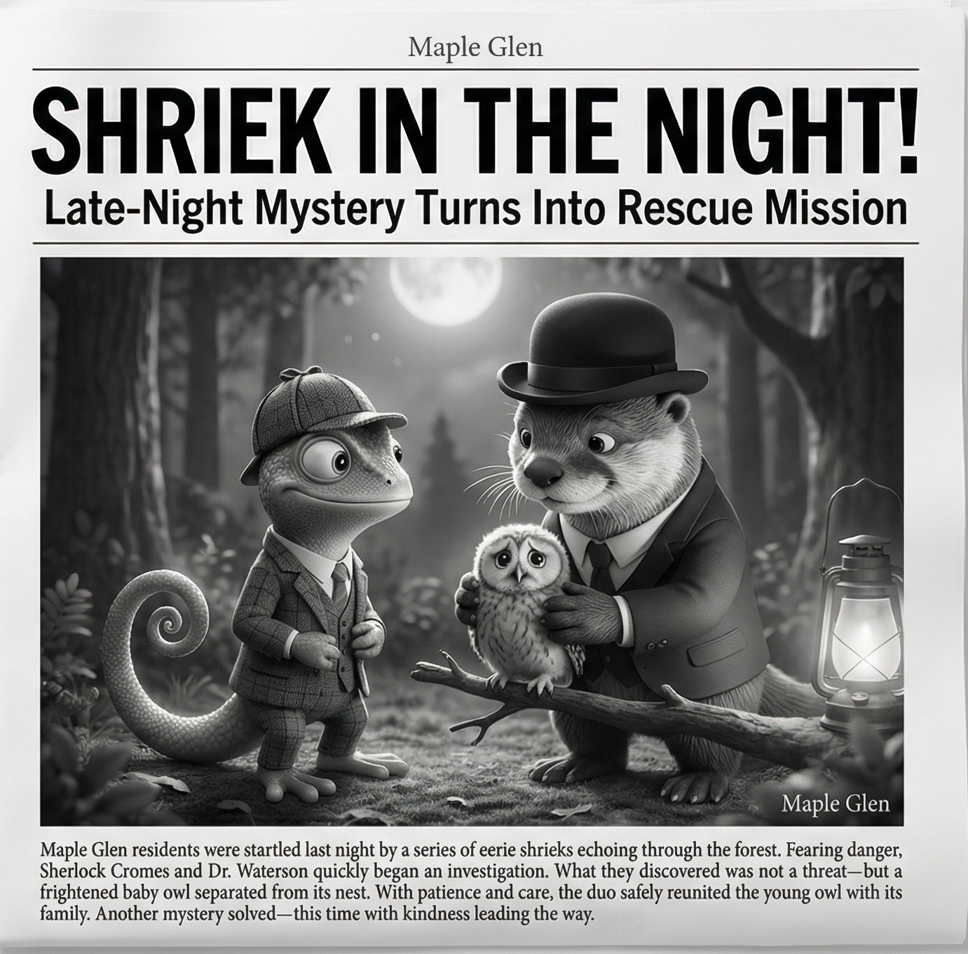 Sherlock solves another Mystery