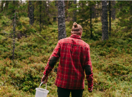 One-page Squarespace website design for a creative, foraging, farm or community project