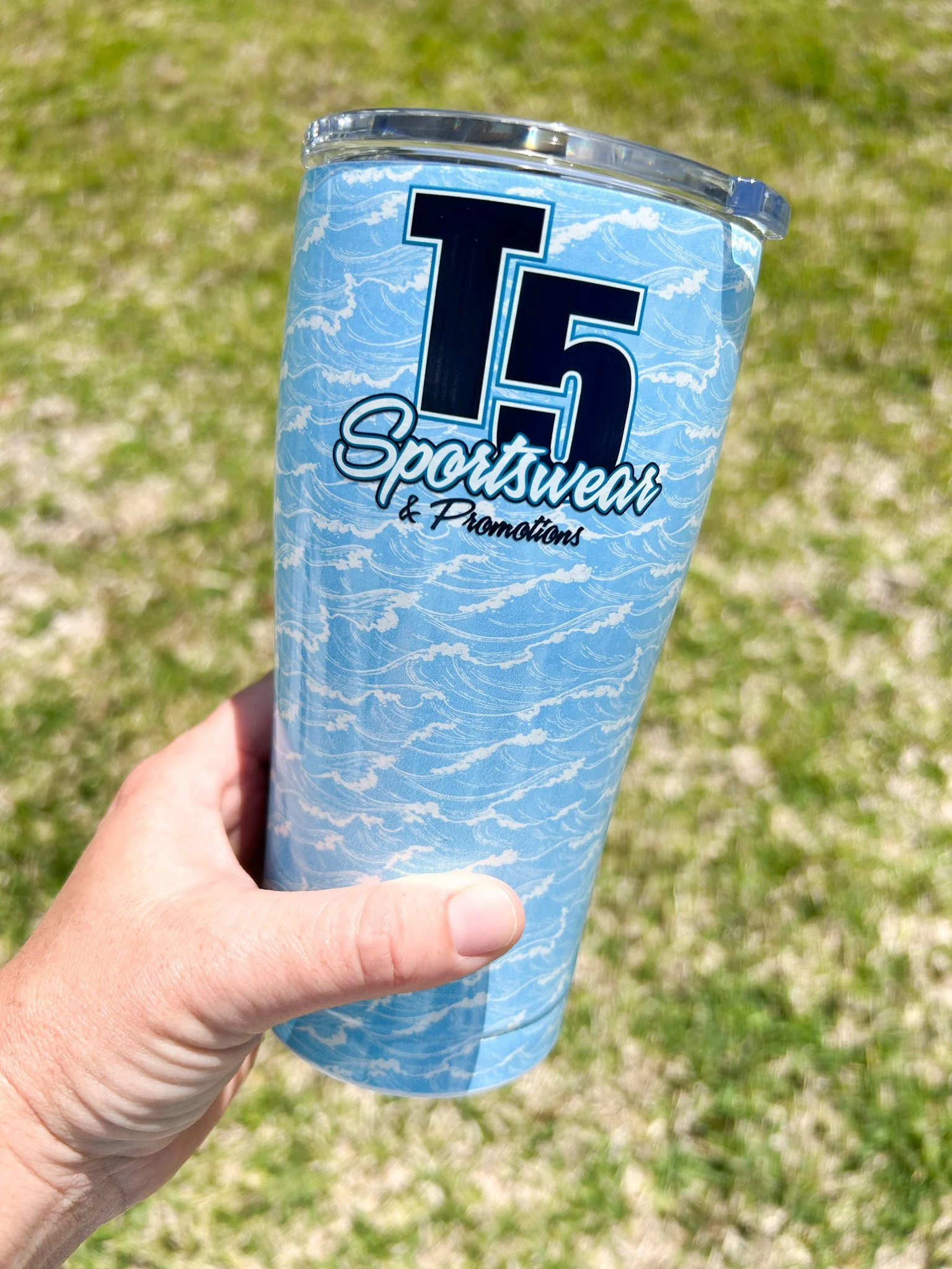 Personalized tumblers for a business event- UV printed