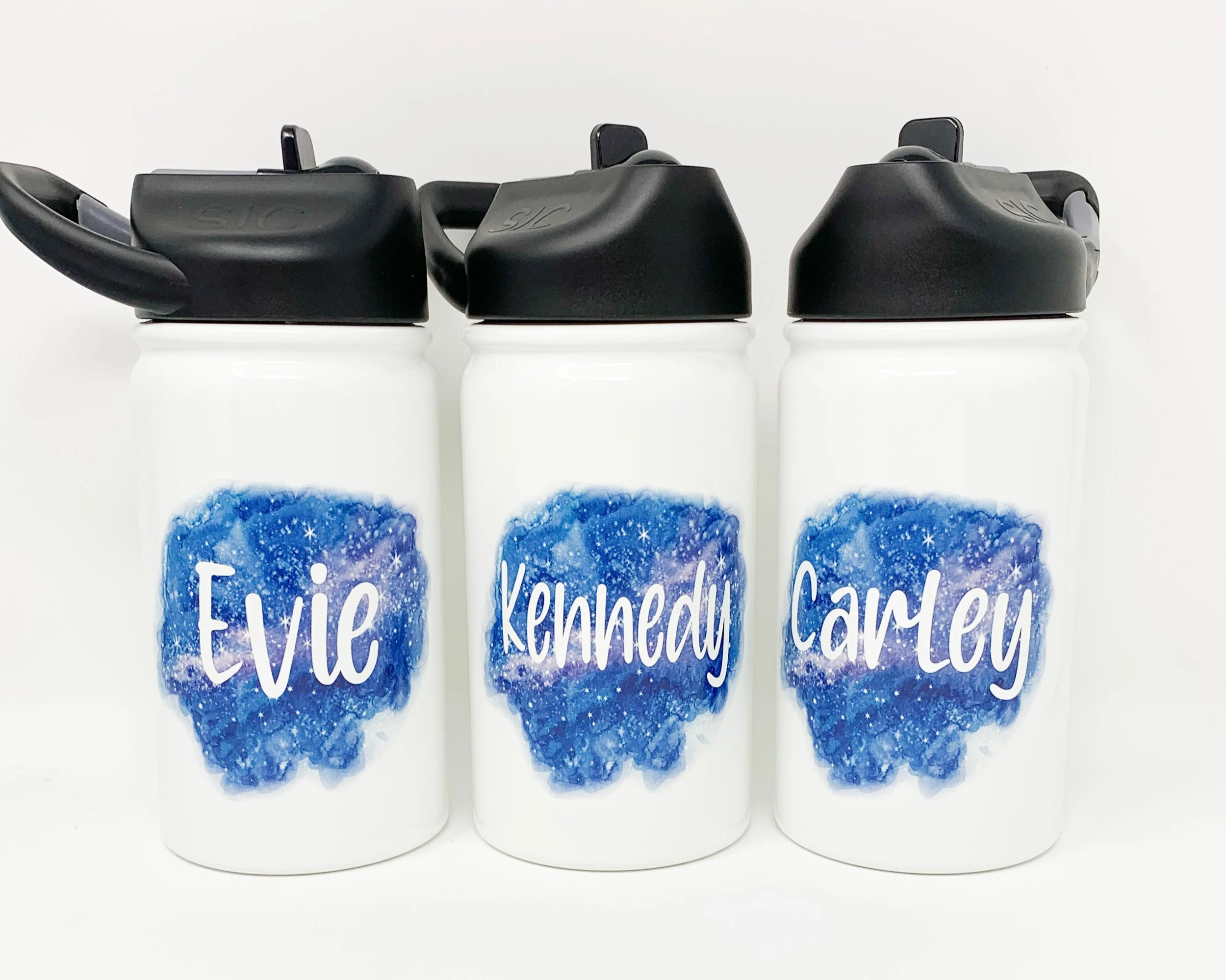 Personalized water bottles for a business- UV printed