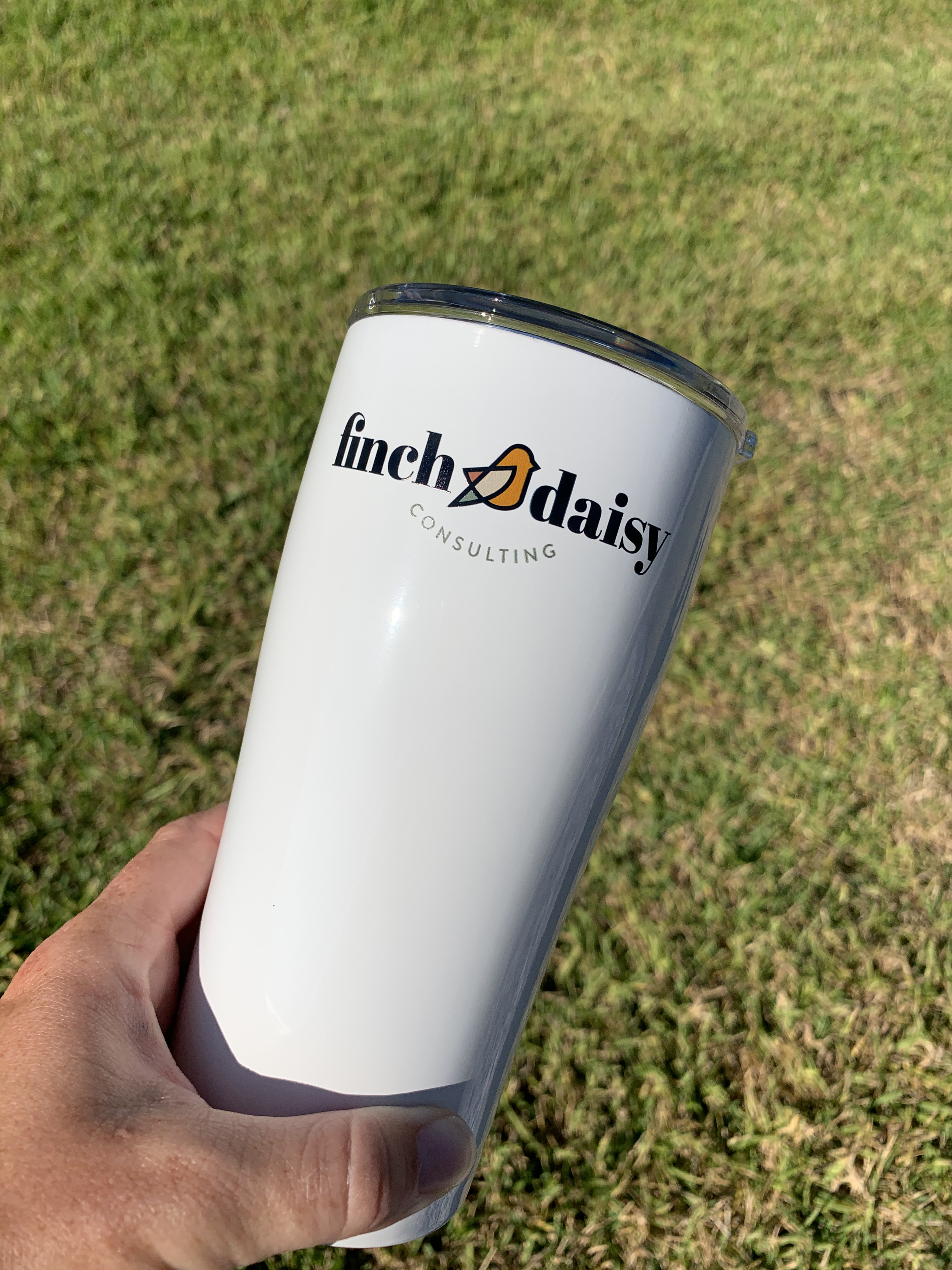 Personalized tumblers for a business team- UV printed