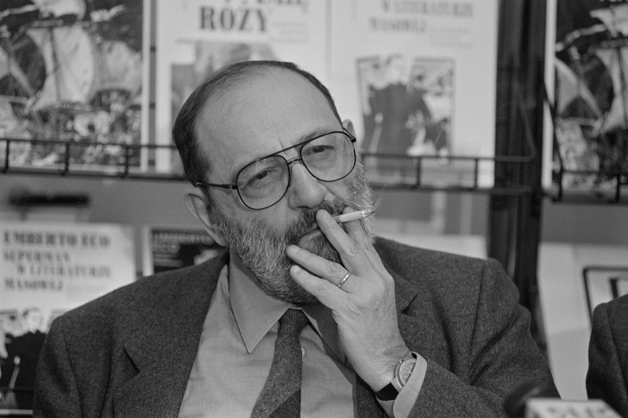 Umberto Eco. Warszawa, luty 1996