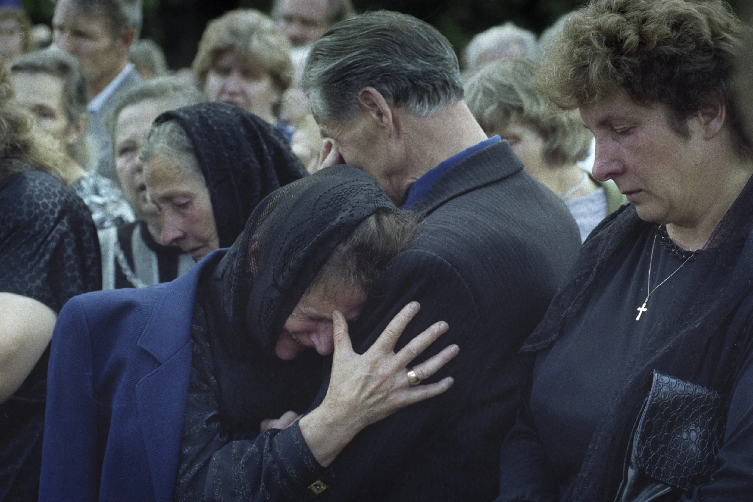 Pogrzeb. Wilno, Litwa, lato 1991