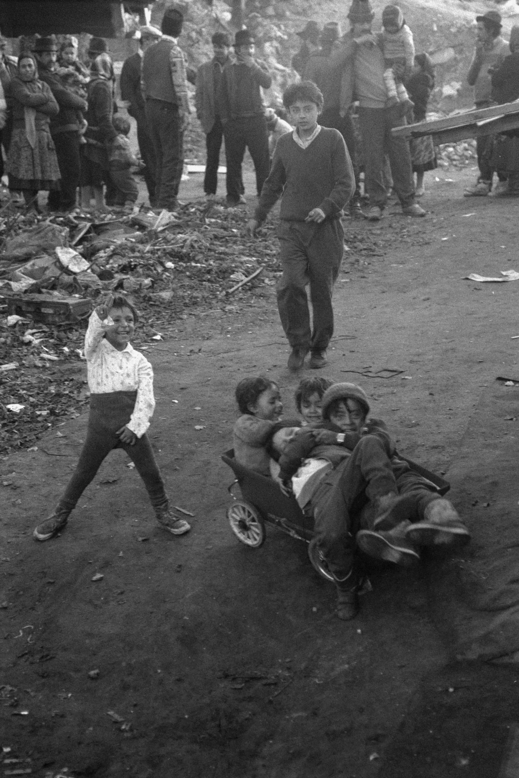 Osada Romska pod Szczecinem, 1992