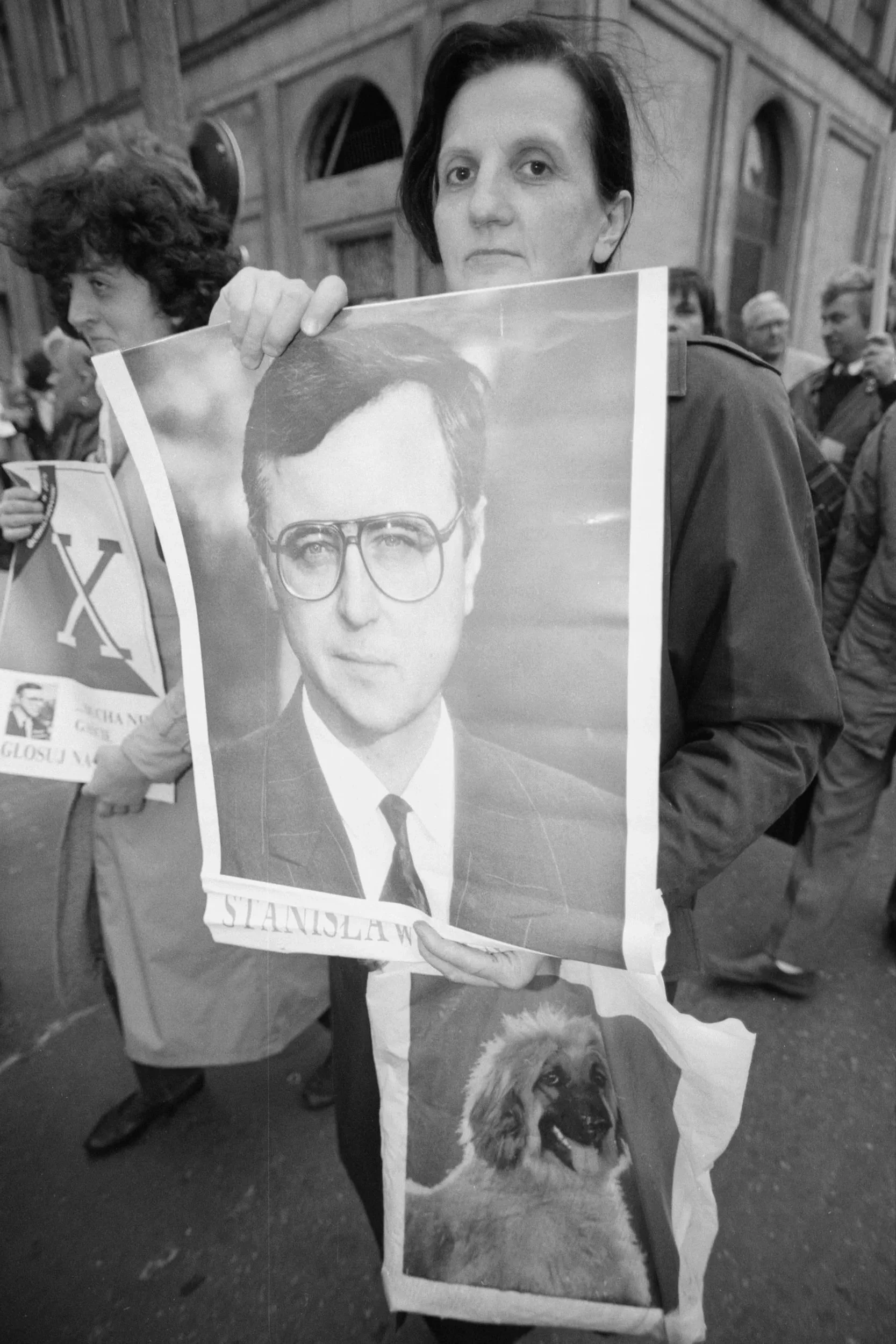 Demonstracja Partii X, Warszawa 1991