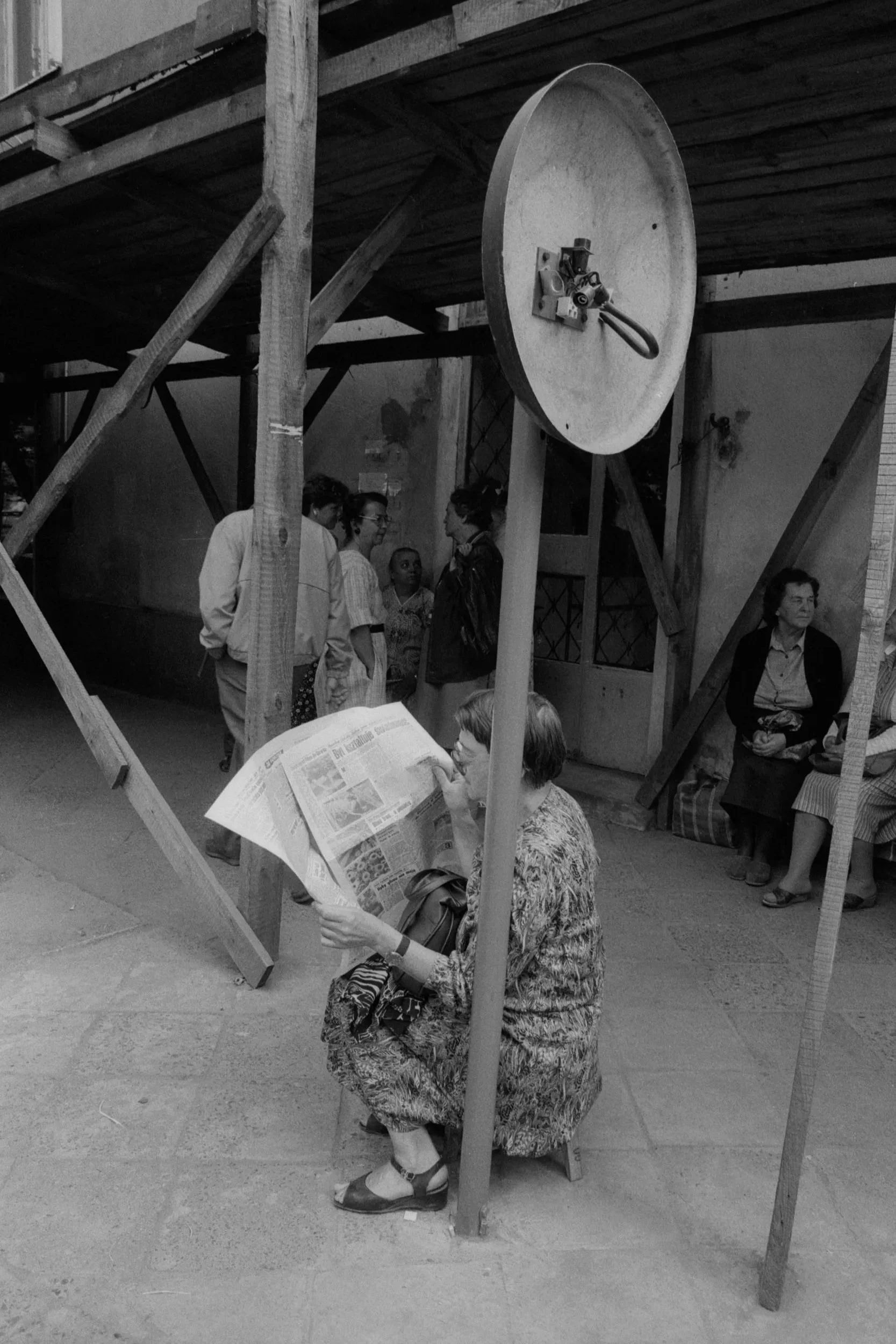 Na Pradze. Warszawa, 1990