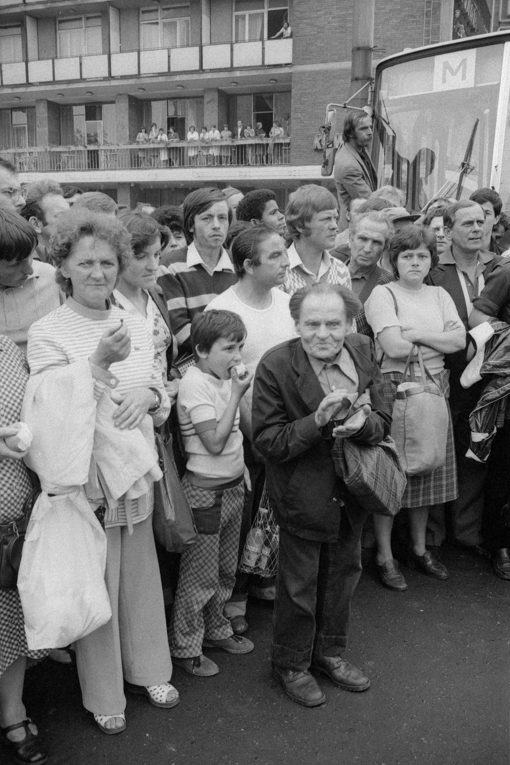 Blokada Ronda Dmowskiego.
Warszawa, sierpień 1981