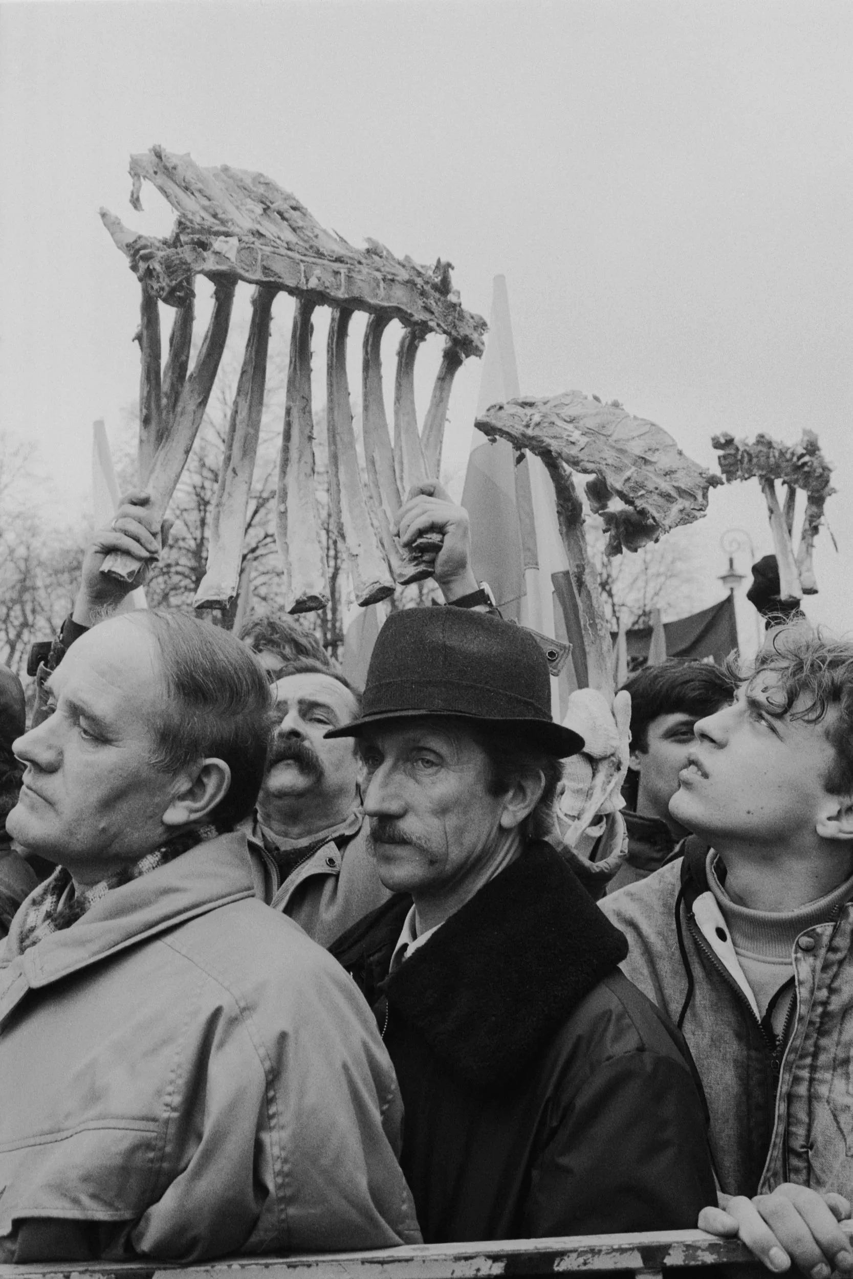 Demonstracja Samoobrony.
Warszawa, kwiecień 1993