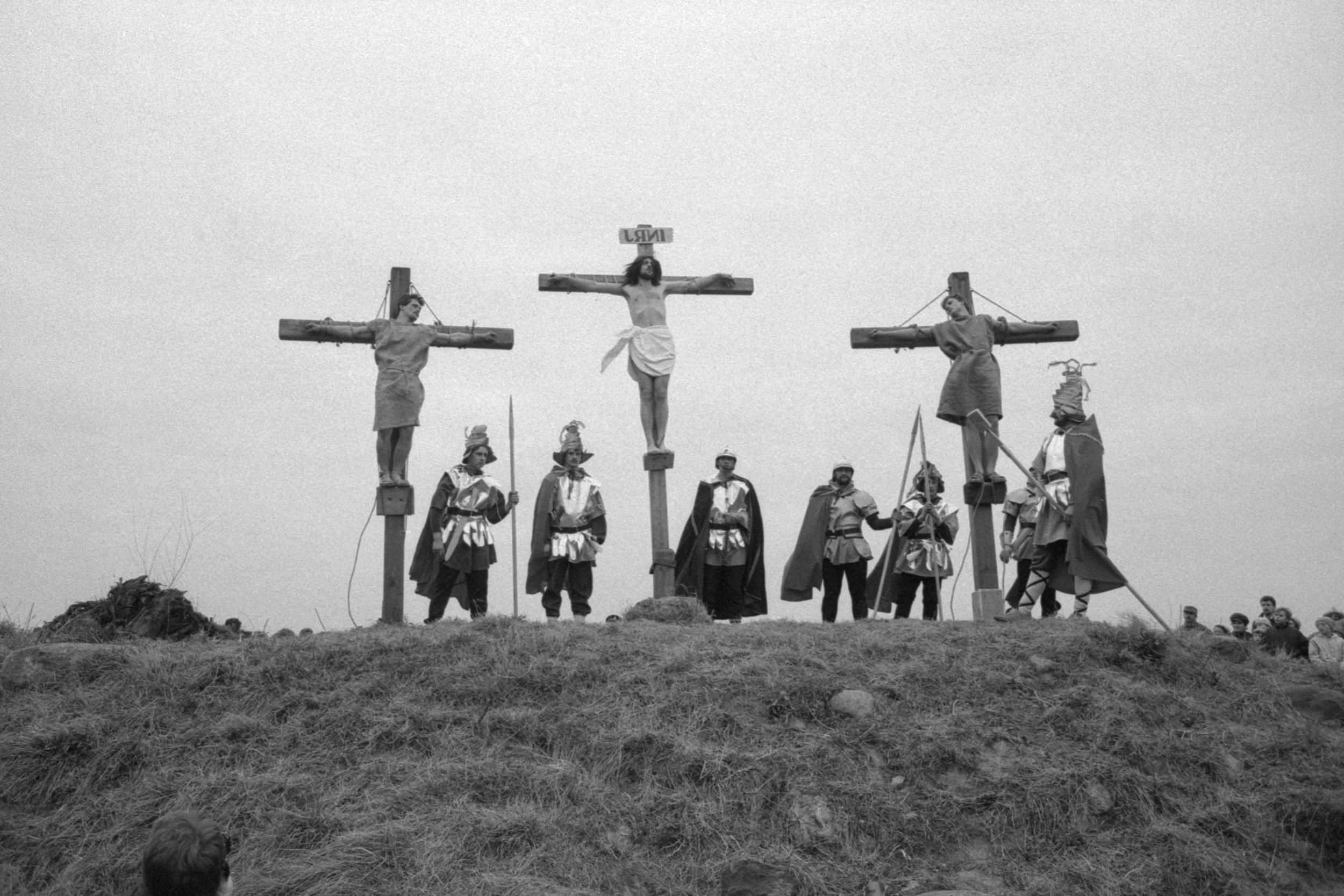 Misterium Męki Pańskiej. 
Górka Klasztorna, marzec 1989