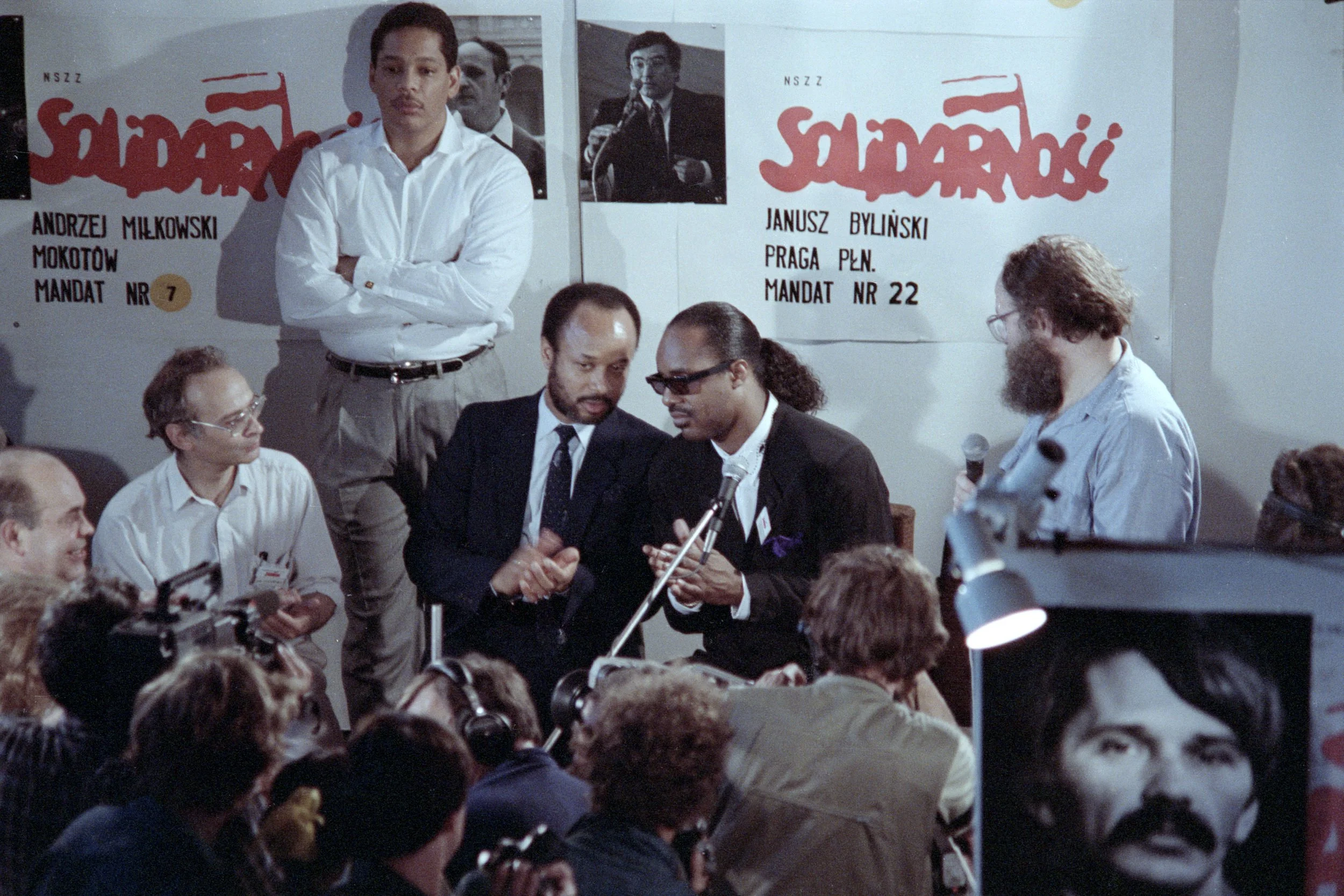 Steve Wonder. Warszawa, maj 1989