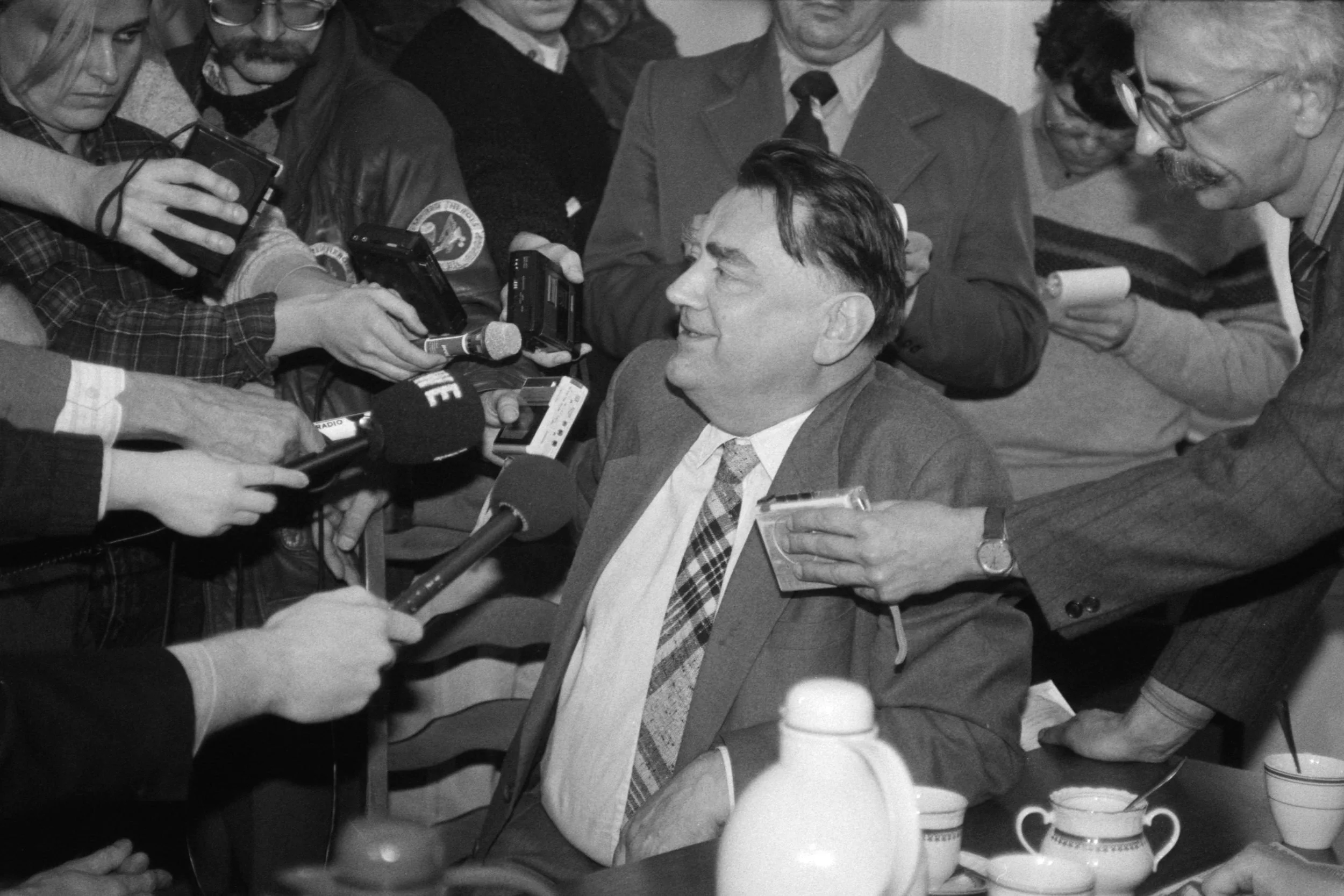 Jan Olszewski w sejmie, listopad 1991