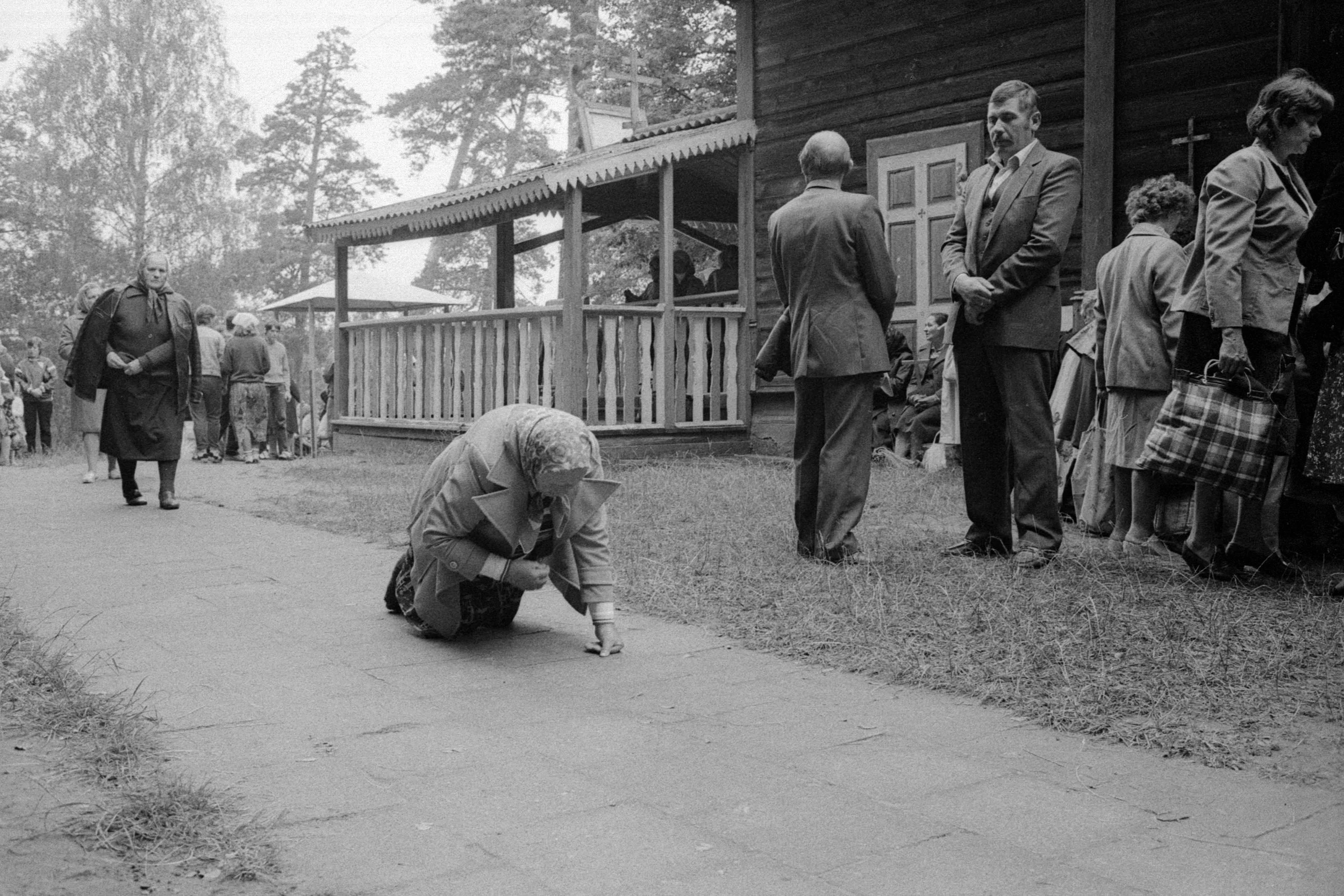Święto Przemienienia Pańskiego.
Grabarka 19 sierpnia 1987