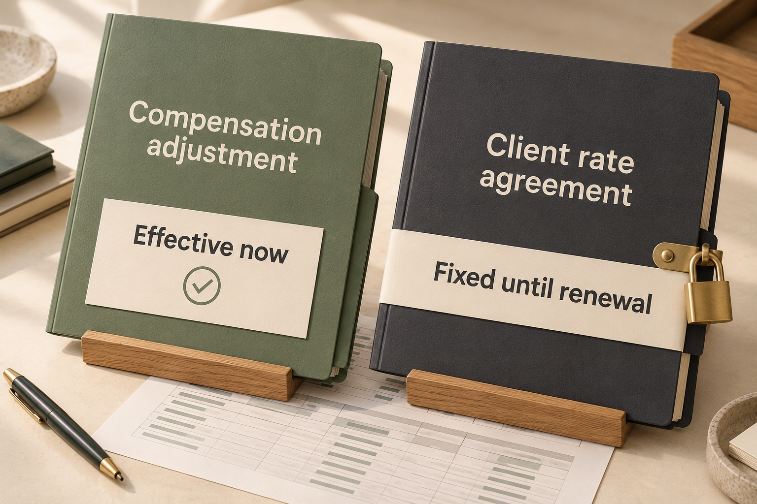 Two Decisions, Two Timelines: Pricing and Rate Alignment After an Acquisition
