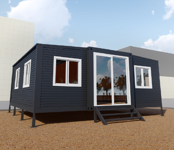 Laajennettava container-talo