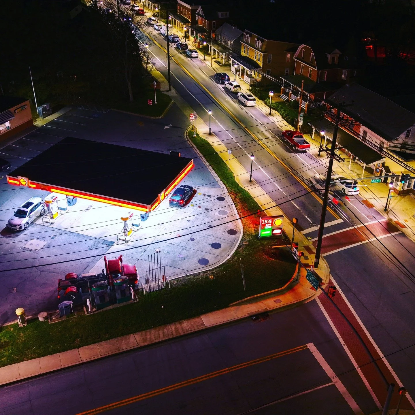 A short night flight