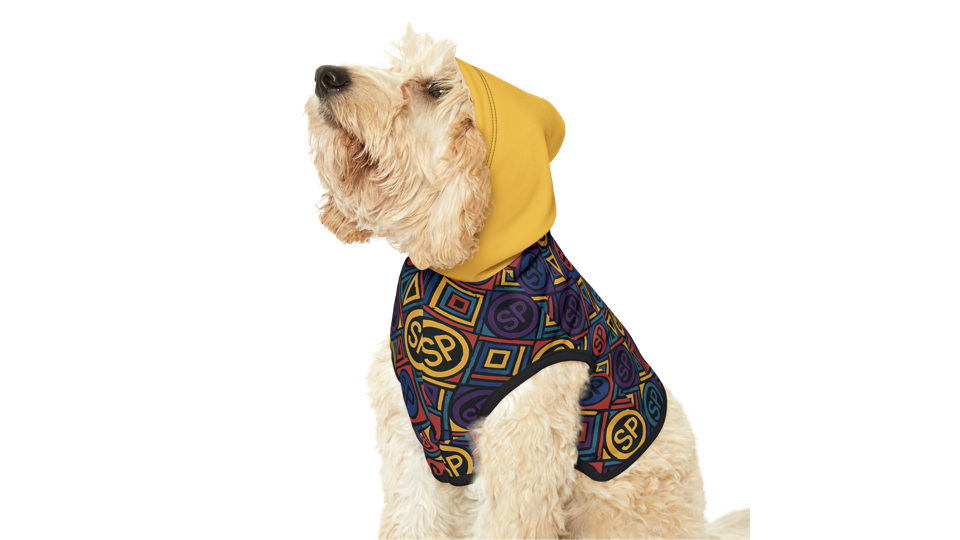 Swaggy Poodle  Bring the Sunshine  Pet Hoodie — Multi-Color SP Monogram.010.png