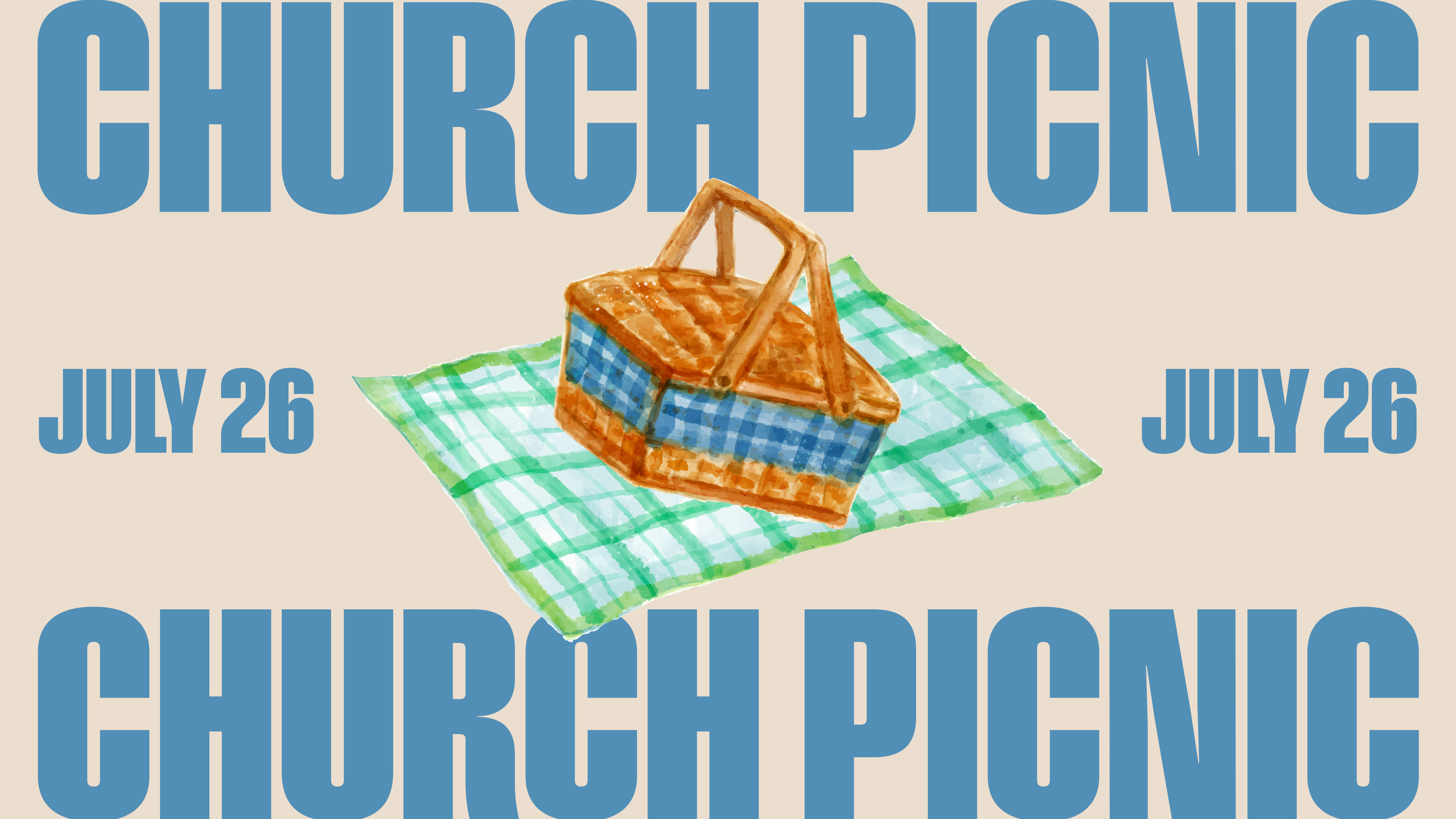 Annual Baptisms and Church Picnic