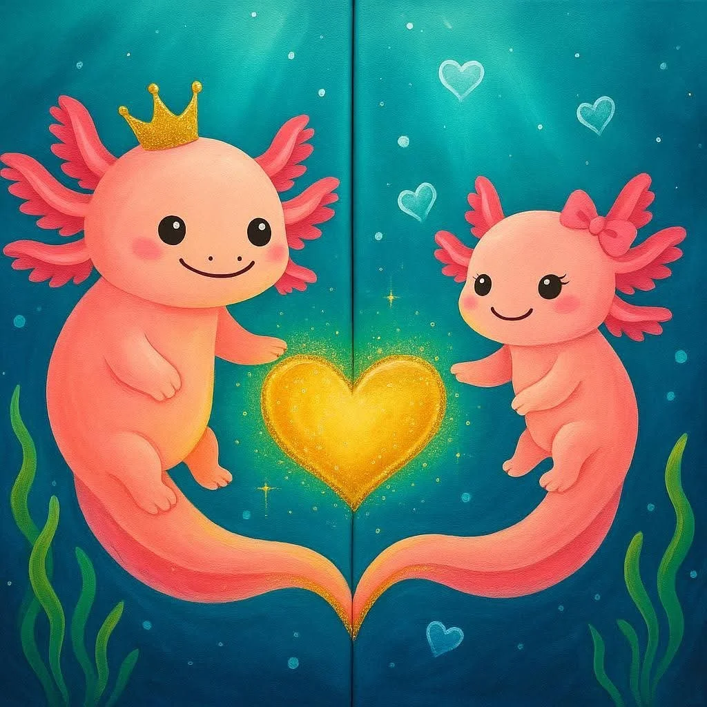 Mommy and Me Axolotl Class! 2 for 1