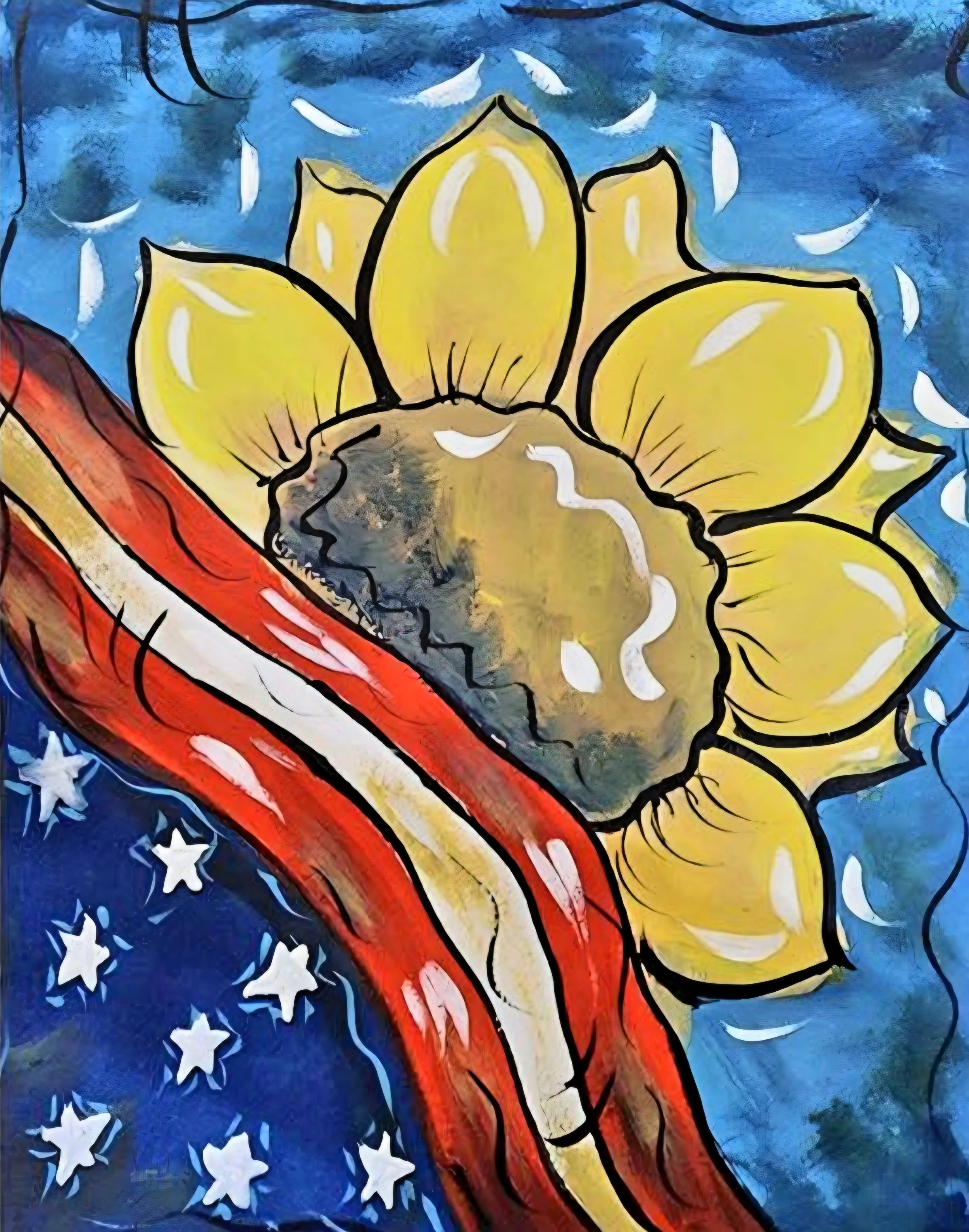 RED, WHITE AND BLOOM!