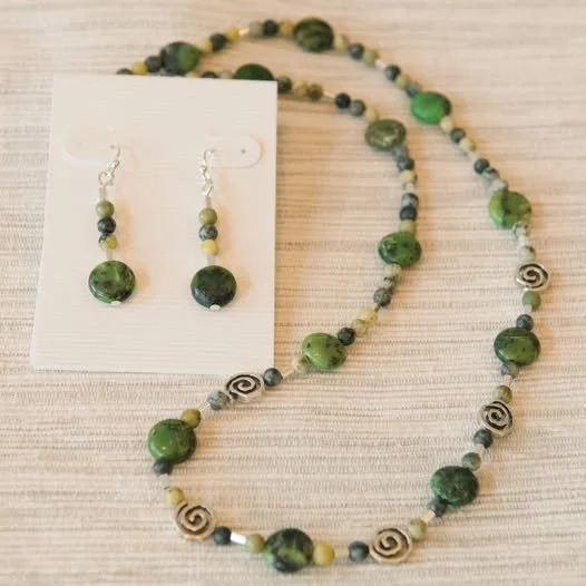 Sterling Silver Necklace and Earring Class with Wieshuber Jewlers! 