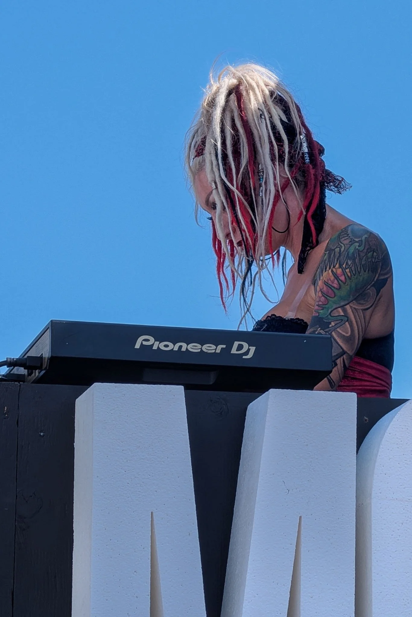 A DJ performs from a mobile stage during the San Diego Pride Parade.
San Diego, CA | © Edge of Clarity Photo | Elizabeth Chaney 2026