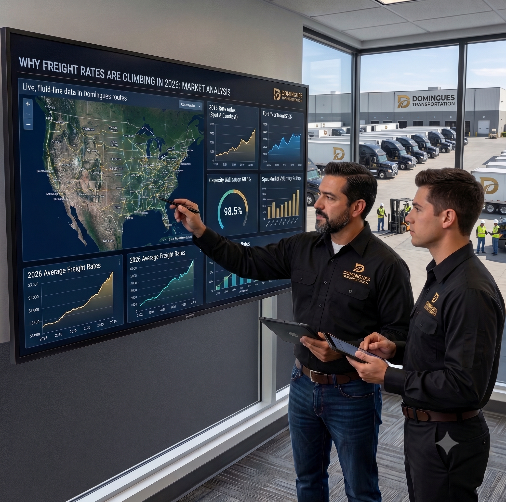 Why Freight Rates Are Climbing in 2026