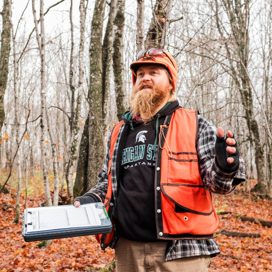 Houghton Keweenaw Conservation District has a New Forester&nbsp;