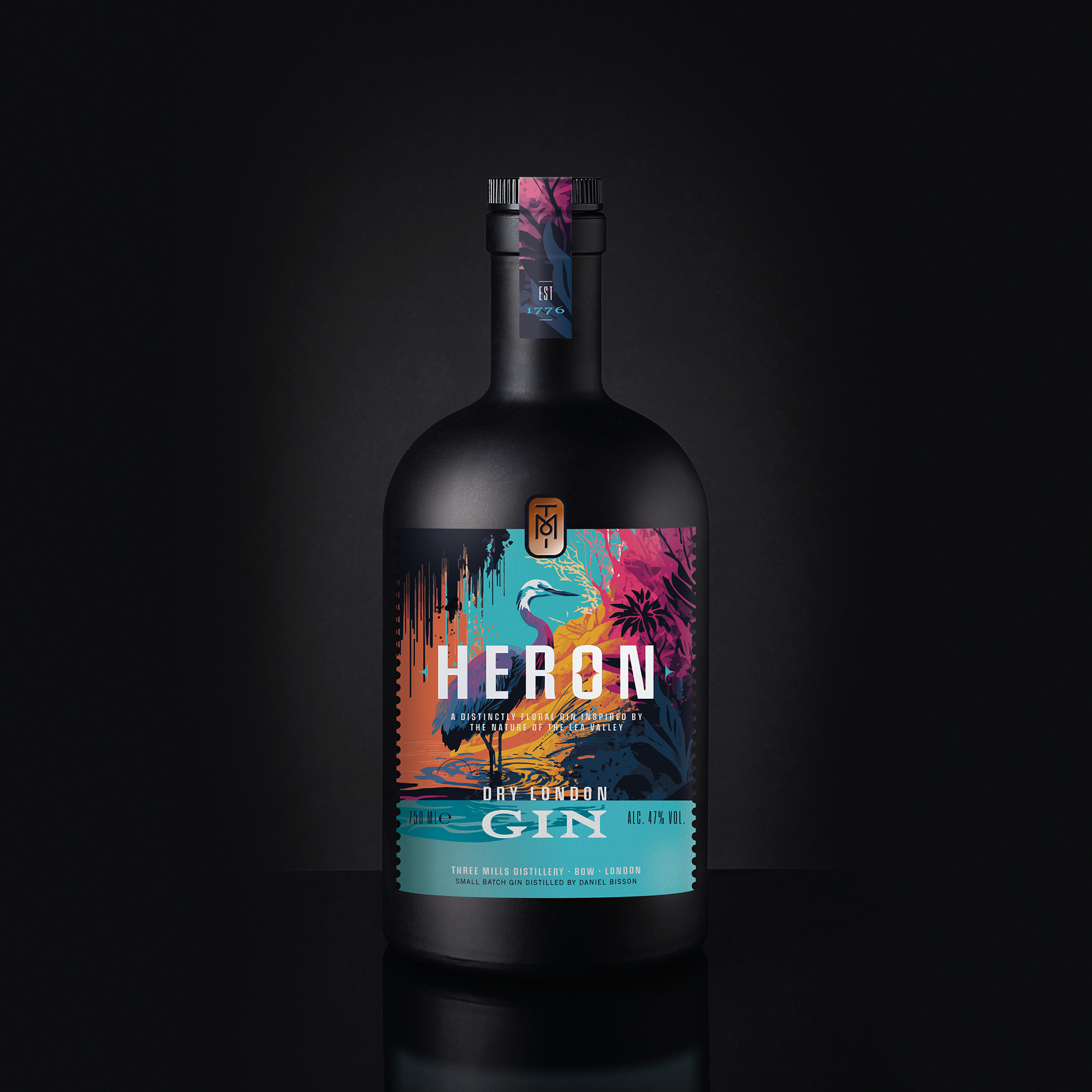 ThreeMills_Gin label_heron-08.png