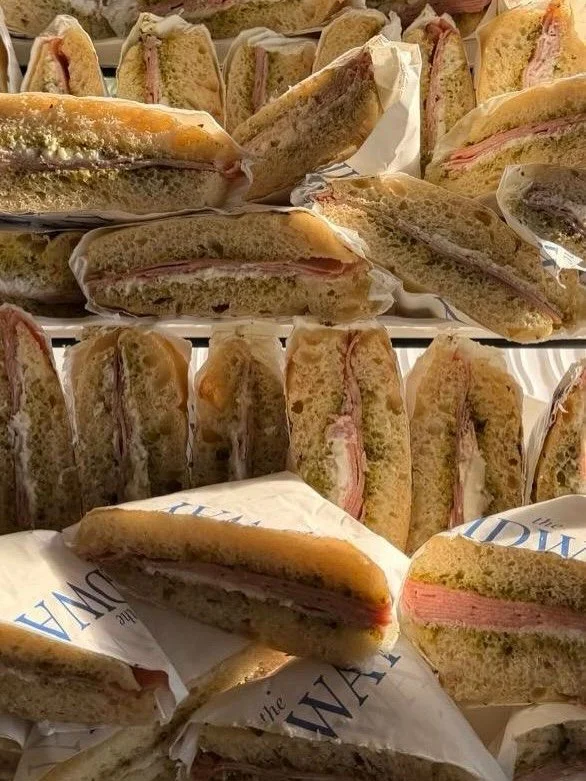 A great sandwich starts with great bread &mdash; and we&rsquo;re making ours in house. Our delicious Mortadella sandwich and thyme and sea salt bread are just a preview of what&rsquo;s coming to the menu this summer! 

Still perfecting the details, b