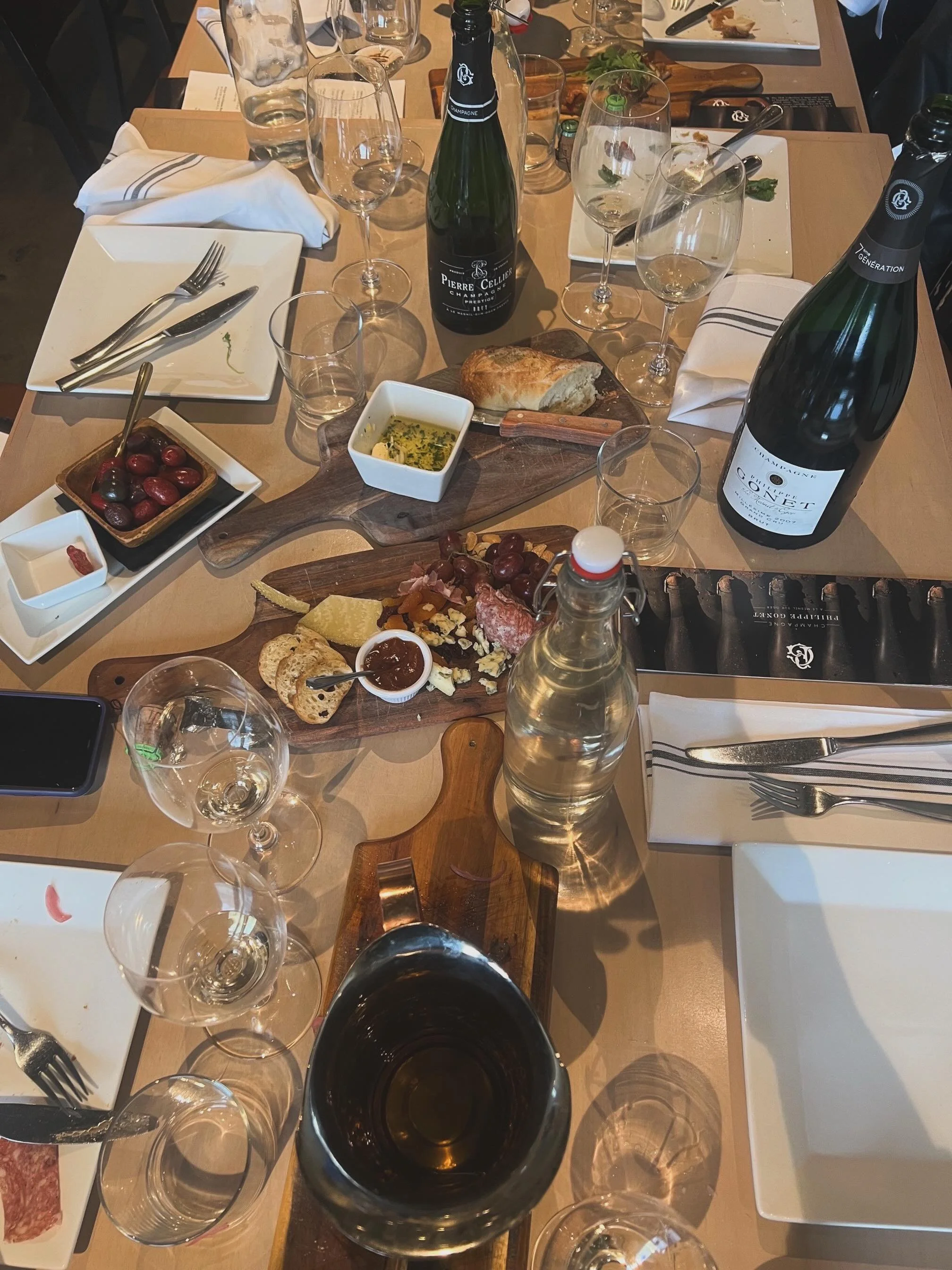Tough day at the office&hellip;
Someone must taste the wine.

One of the important and fun parts of building Midway has been figuring out what wines we want to stock in the market. Not in a &ldquo;pretentious swirling and sniffing&rdquo; kind of way 