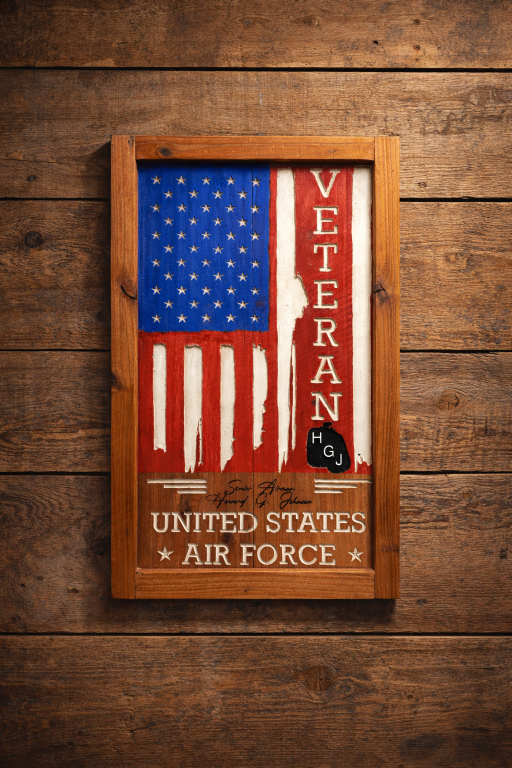 Custom Veteran Sign