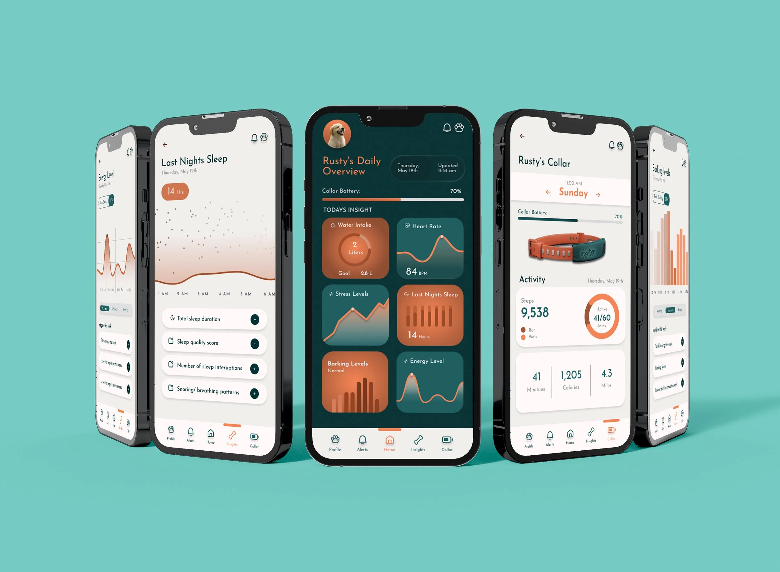 Toto // Dog Wellness  UX/UI