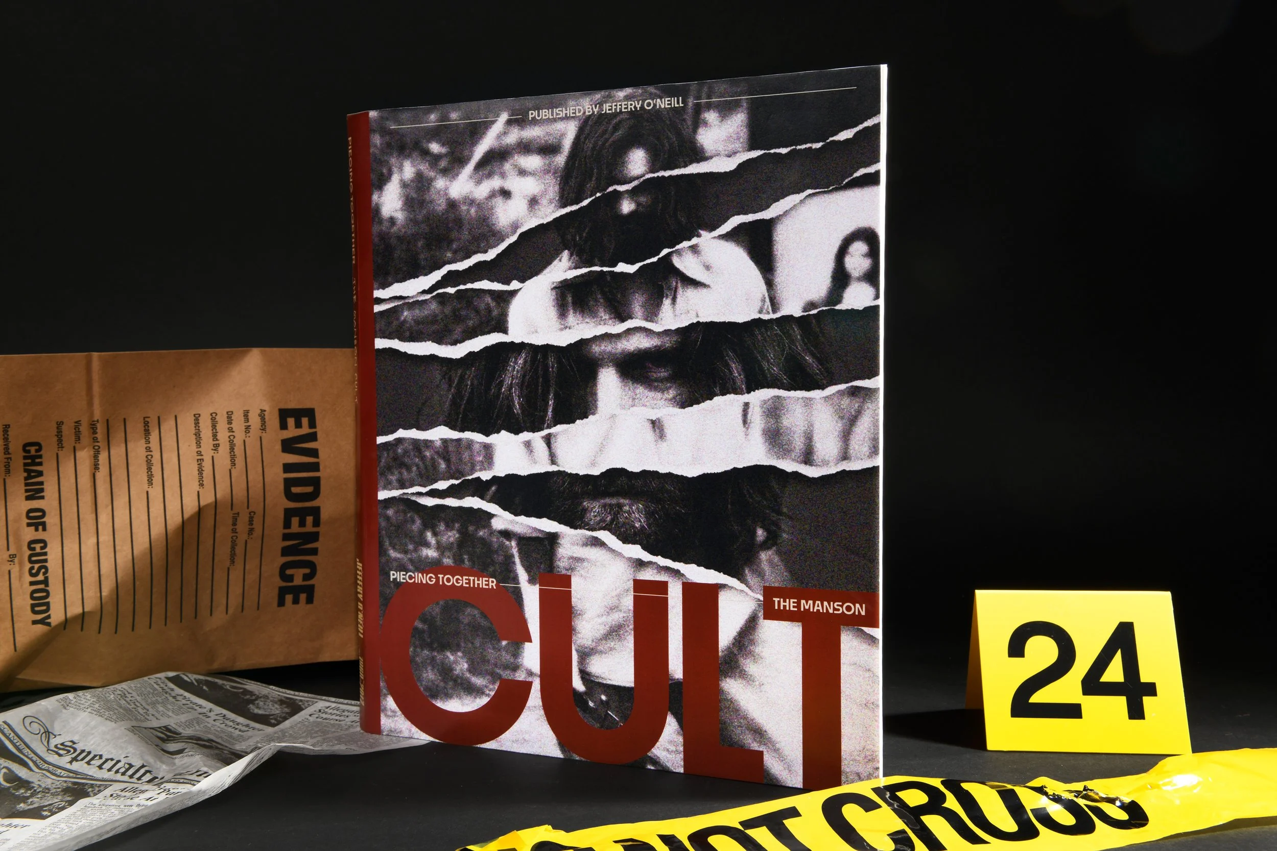 Manson Cult // Crime Coffee Table Book