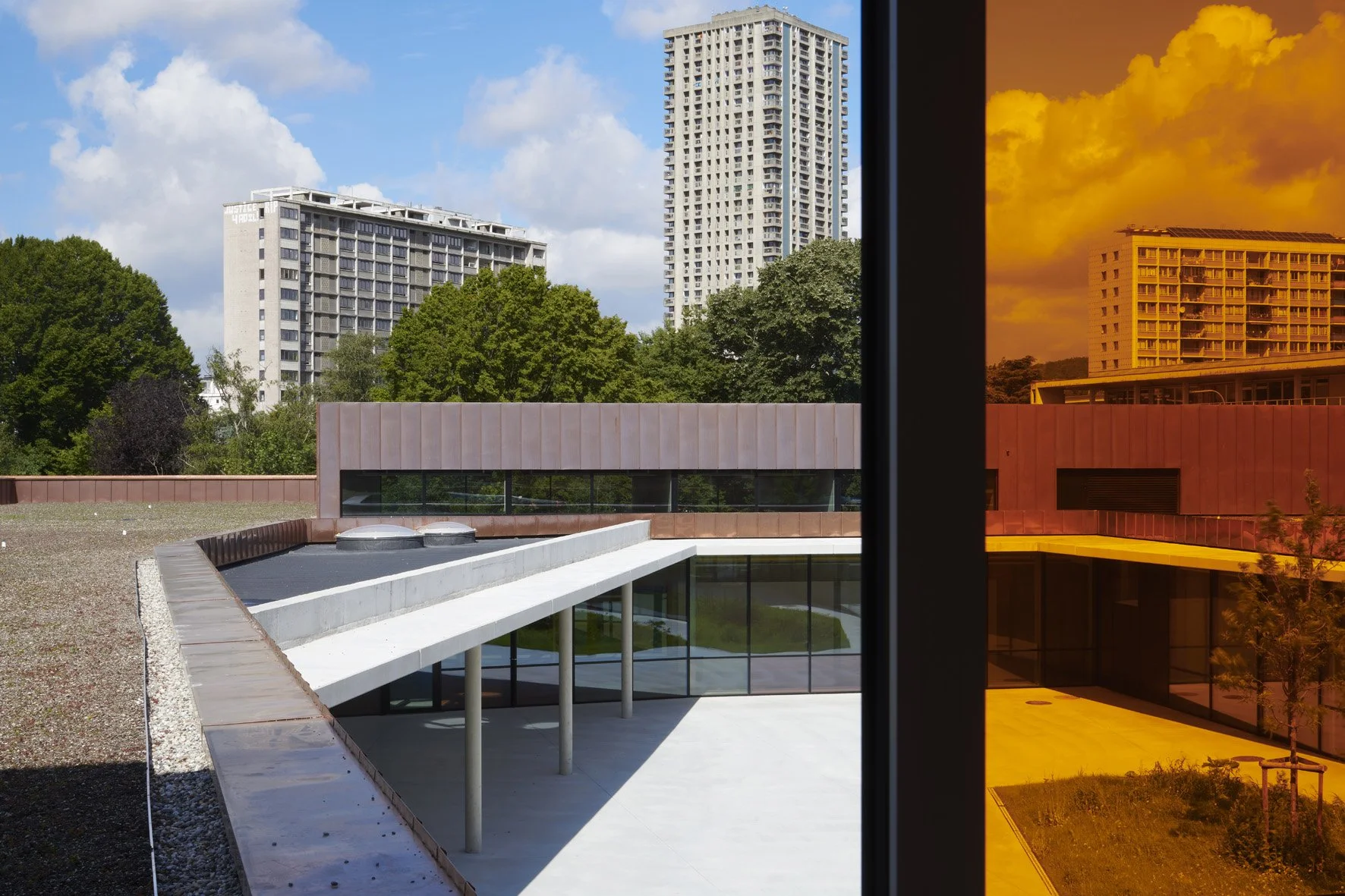 Liège, école, architecte Daniel Delgoffe 2021