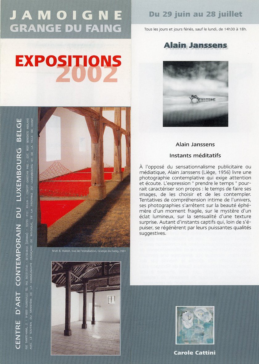 "Instants méditatifs" Pierre Olivier Rollin