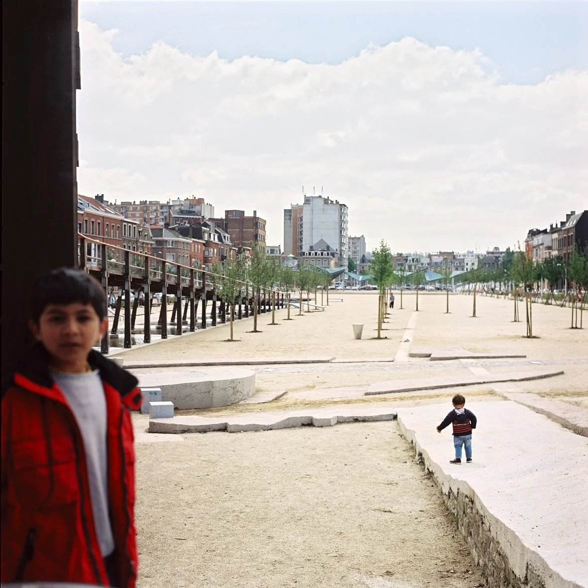 Liège, Place Saint Léonard, architecte Baumans, Beguin Rondia 2001