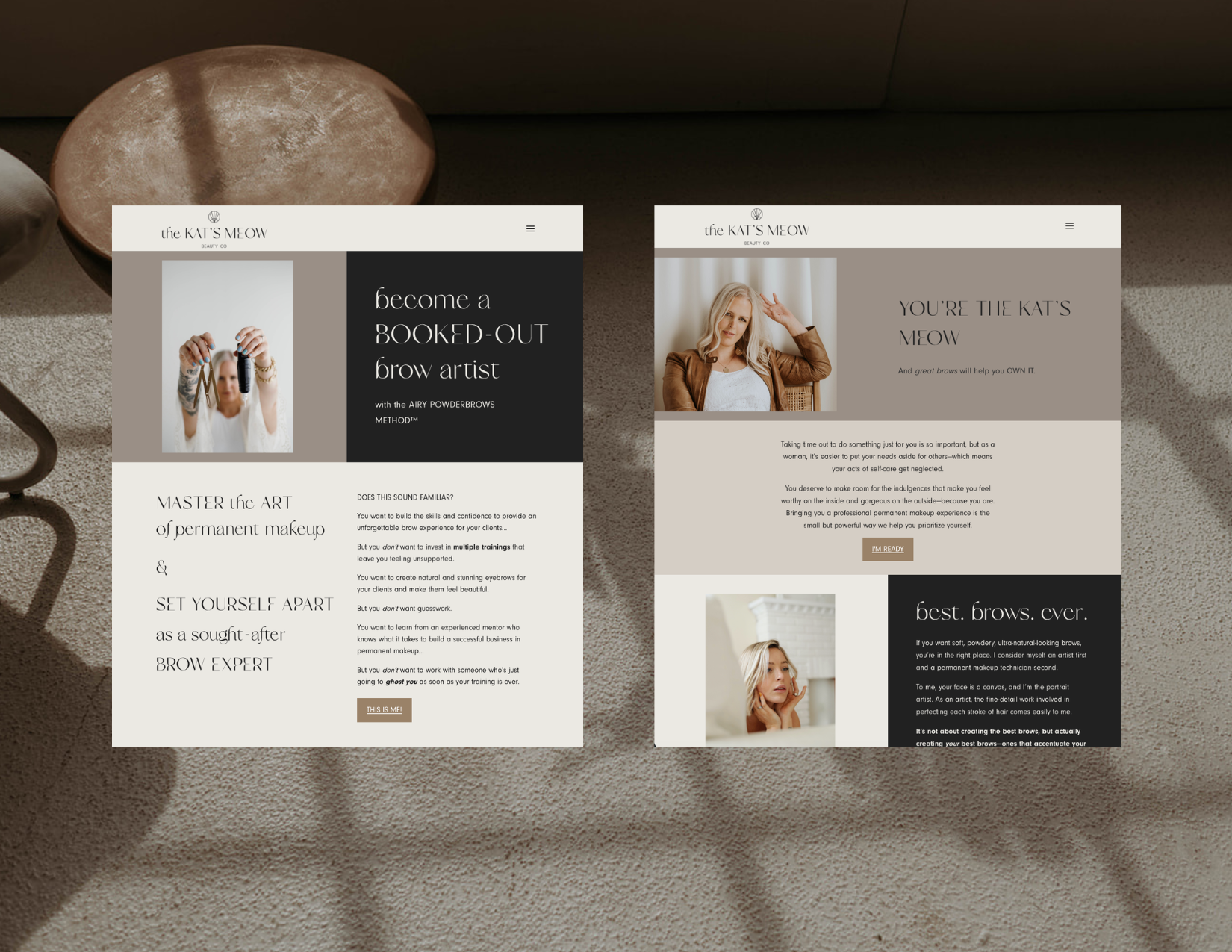 Kats Meow Website pages.png