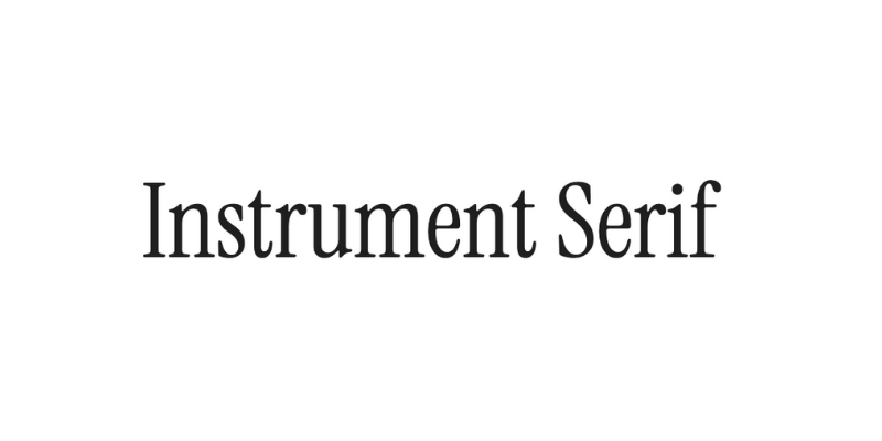 Instrument Serif