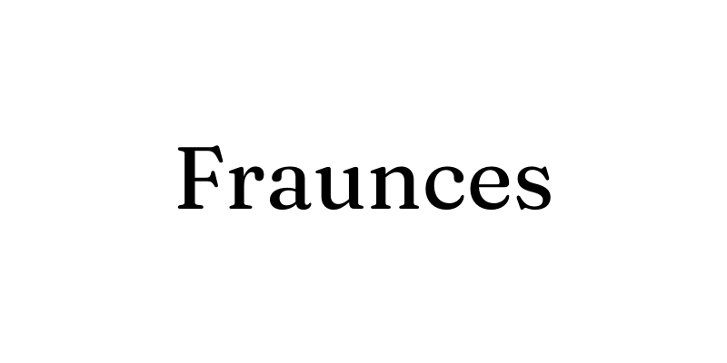 Fraunces