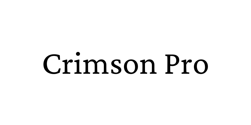 Crimson Pro