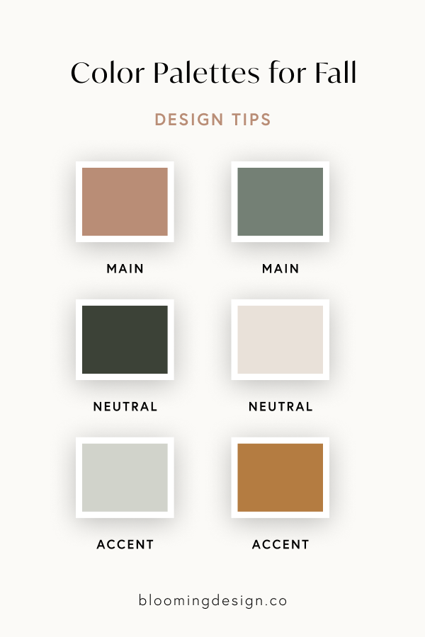 Color Palette Inspiration for Fall