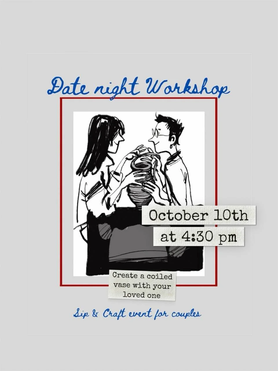 Date Night Workshop: Sip & Craft