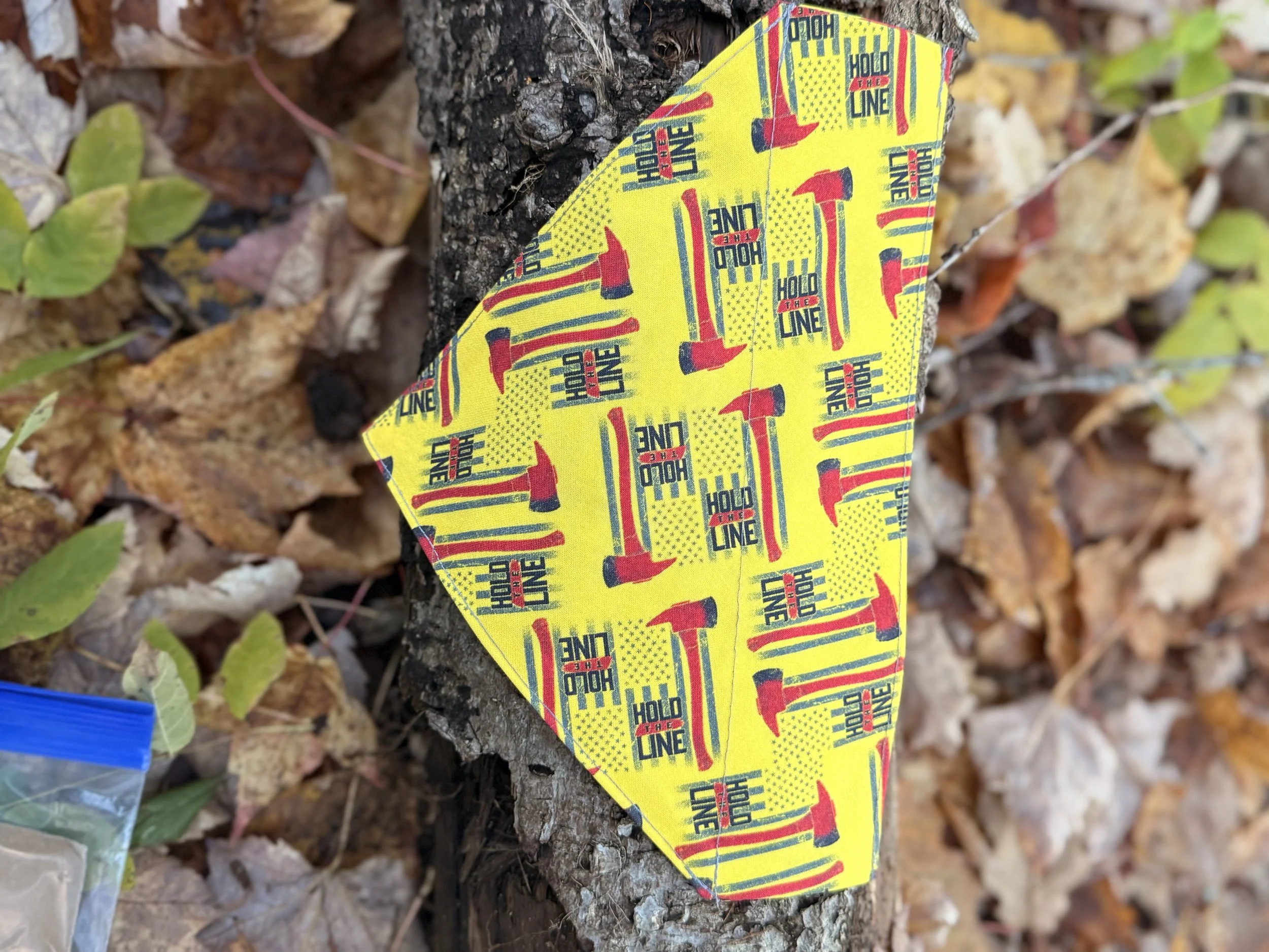 Foulard - Hache Jaune