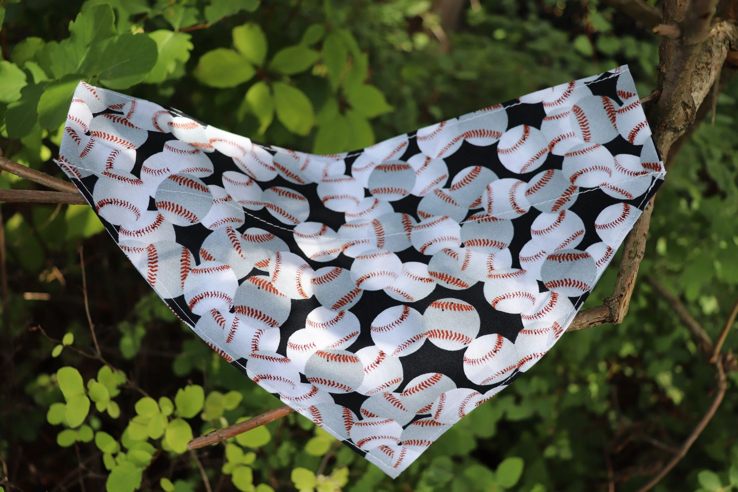 Foulard - Baseball Noir
