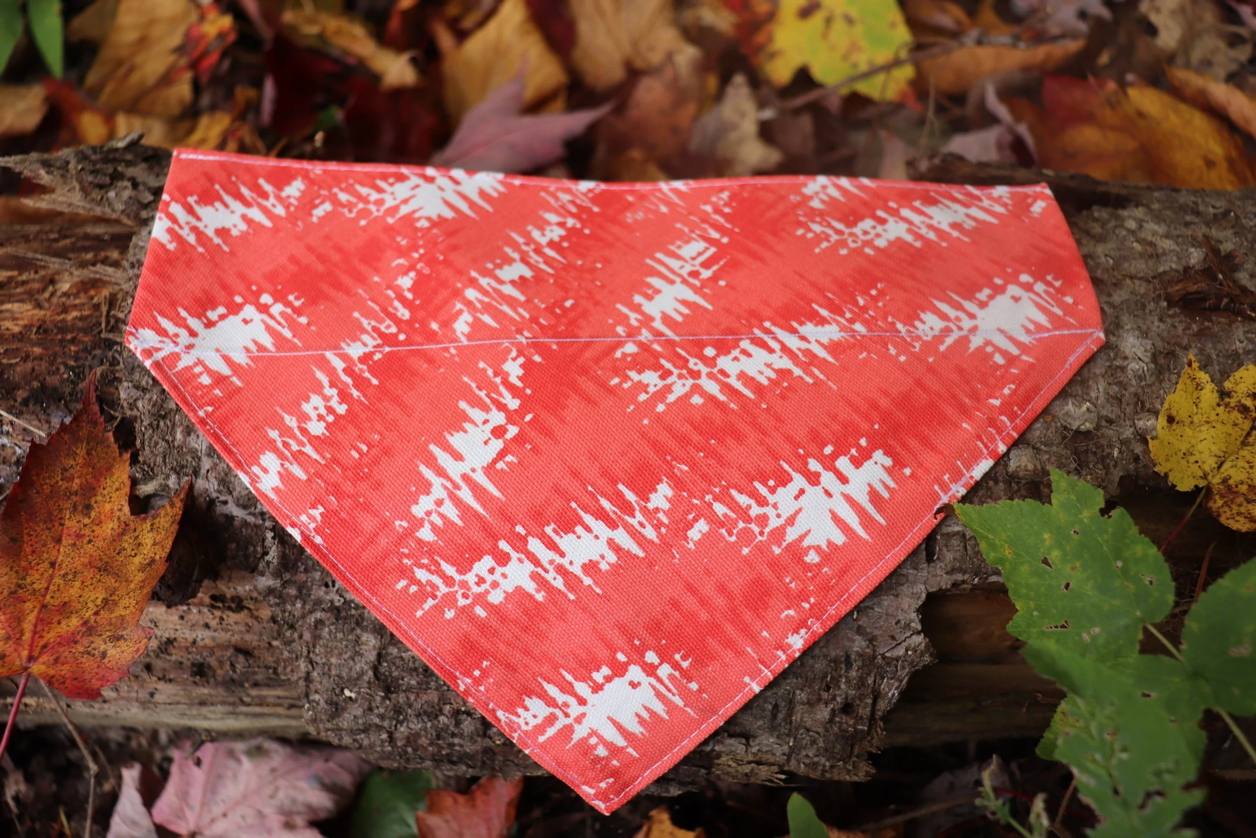Foulard - Éclat Rouge