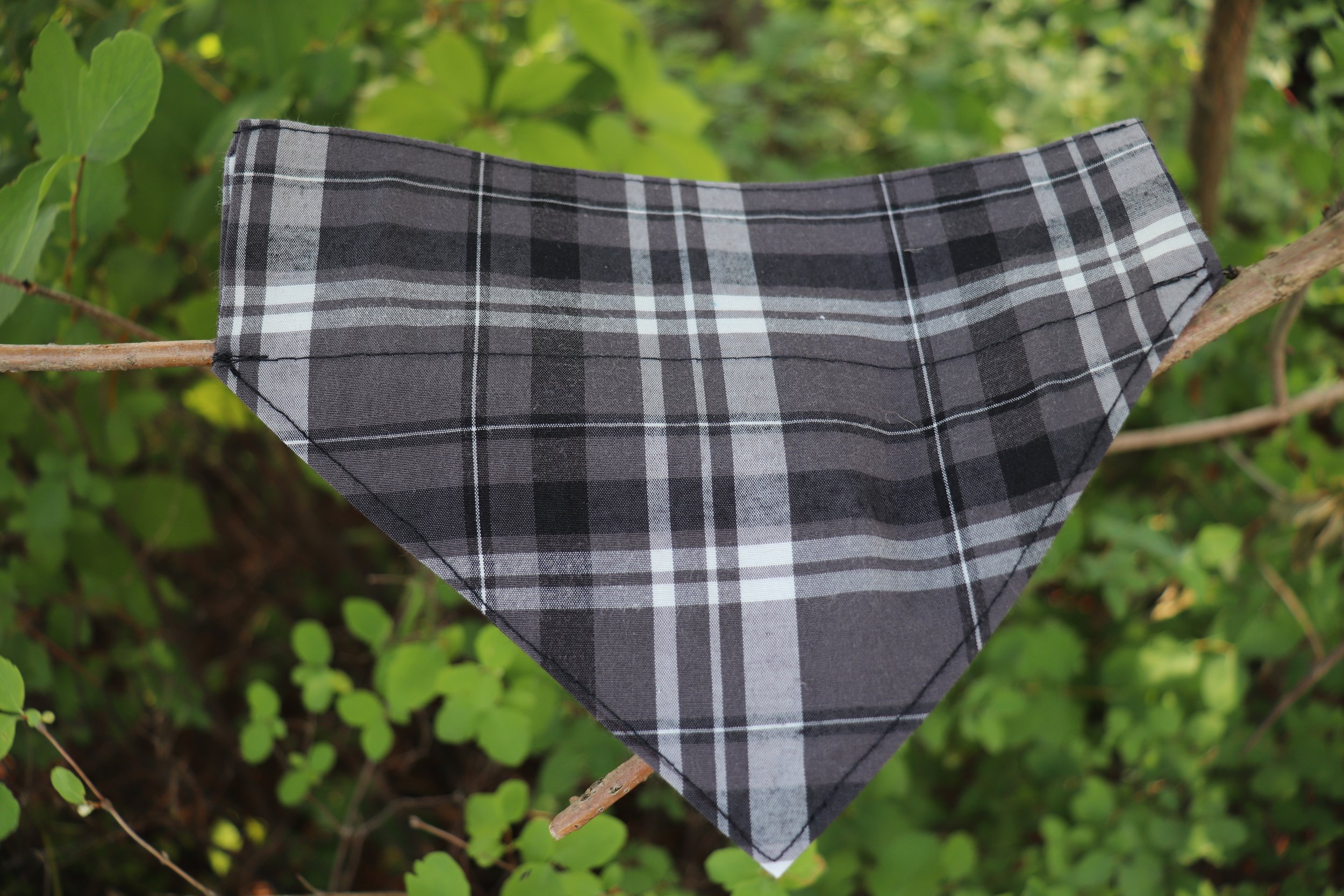 Foulard - Carreauté Gris