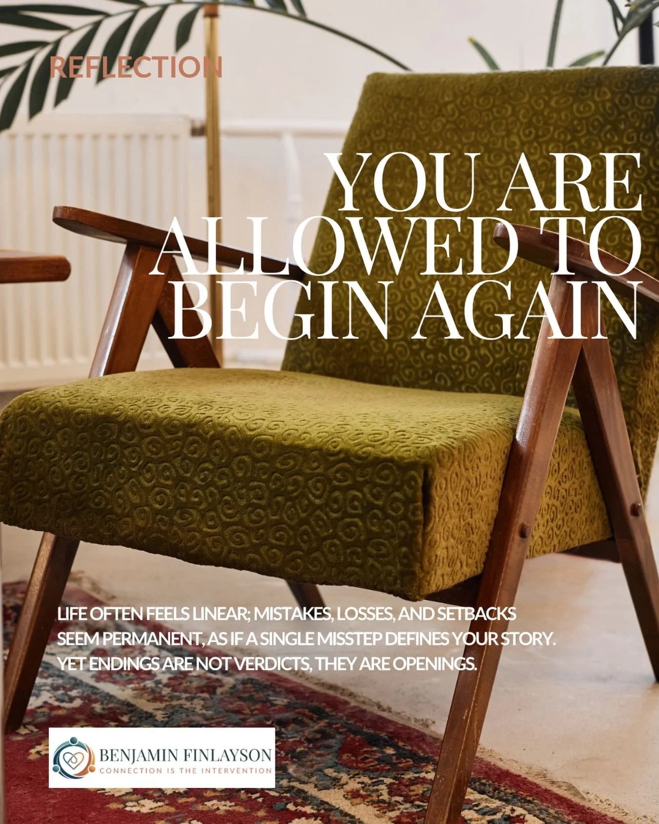 Endings are invitations, not verdicts.
You are allowed to start over, to take intentional steps, and to honor lessons without letting them define you. The courage to begin again is already within you.

Reflection Prompt: What&rsquo;s one small step I