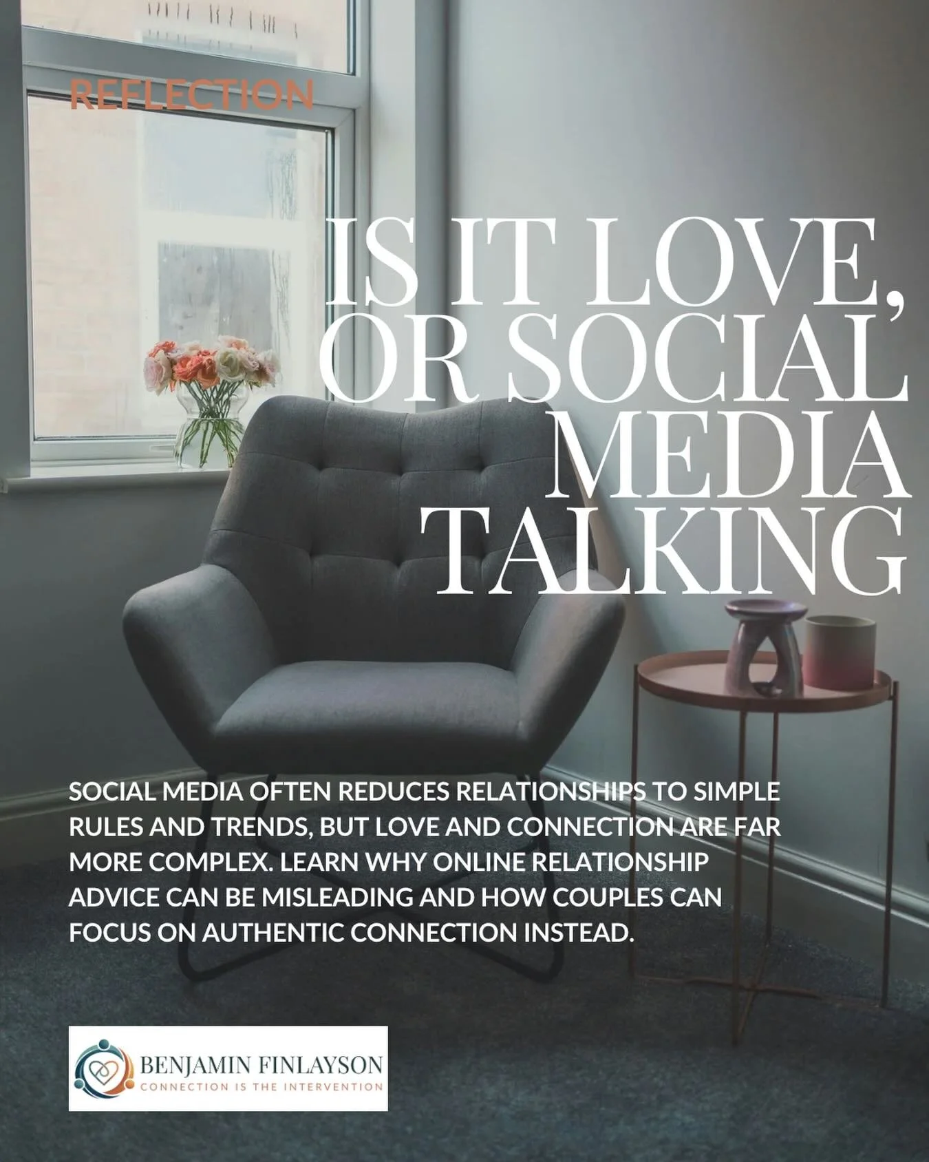 You Cannot Tell If a Couple Is in Love From an Instagram Reel

Last night I saw a reel claiming you can tell if a couple is actually in love by how much they talk about moving. Couples who talk about moving all the time are apparently more in love.

