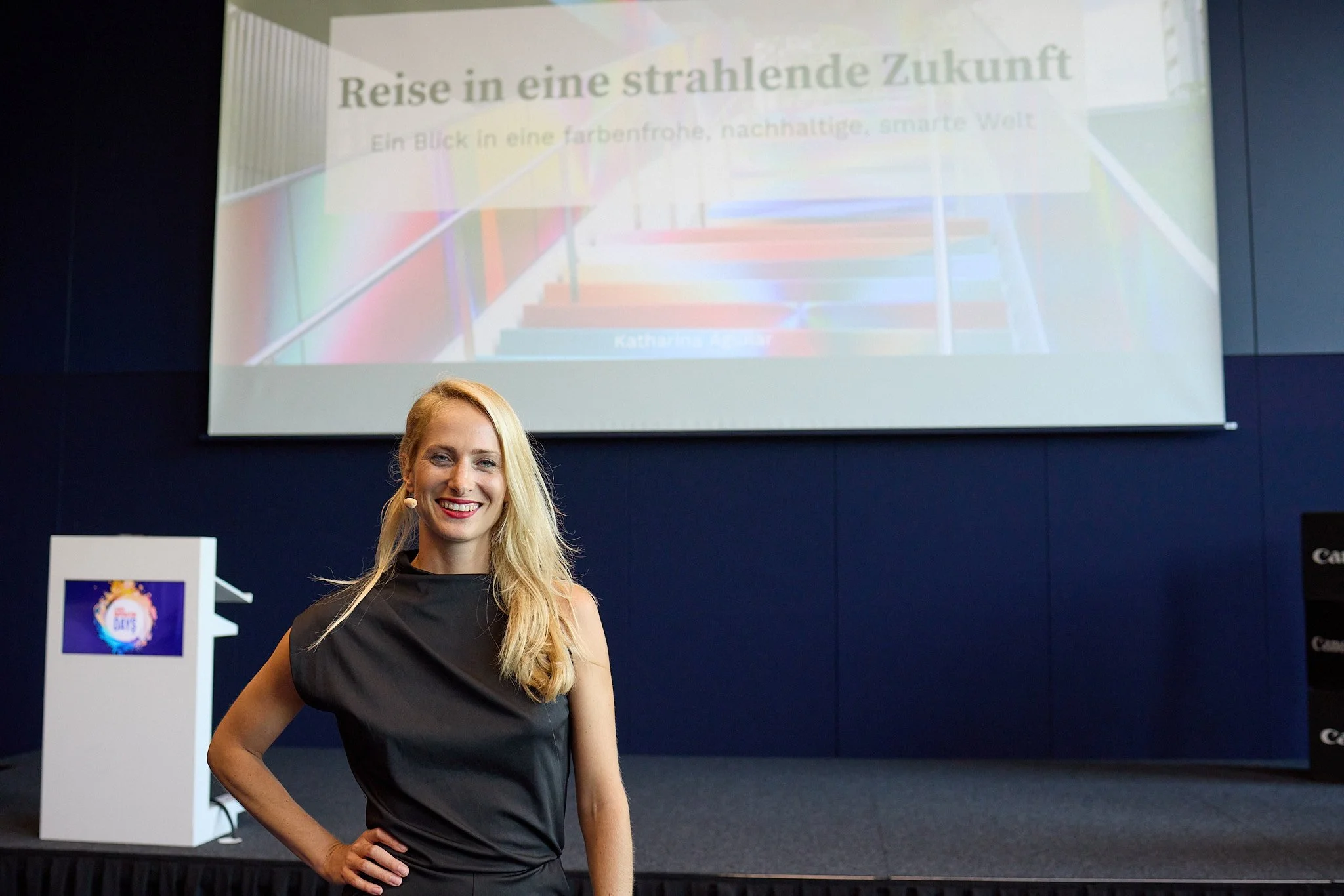 Canon Innovation Days mit Keynote Speakerin Katharina Aguilar