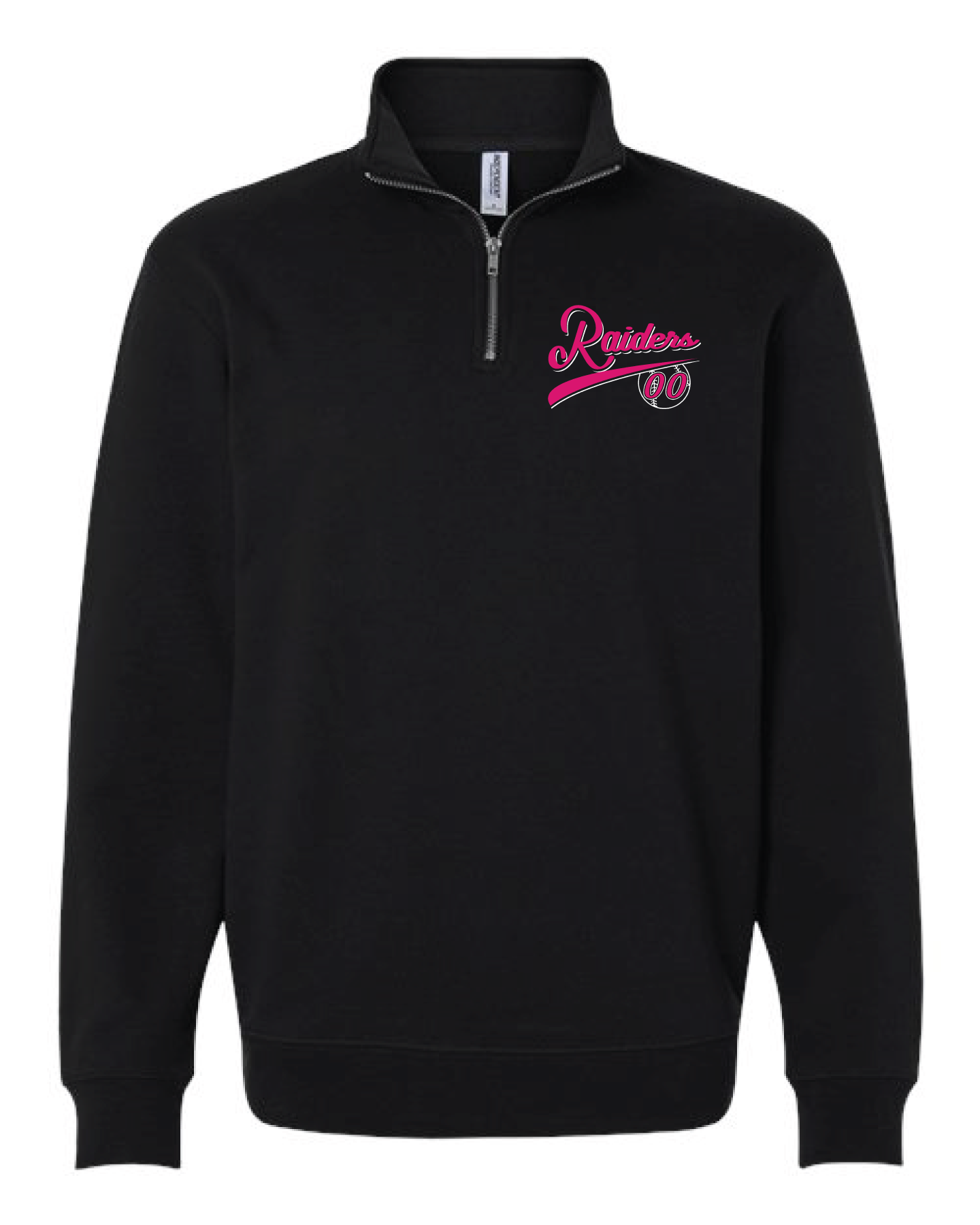 RAIDERS SOFTBALL QUARTER-ZIP FLEECE PULLOVER
